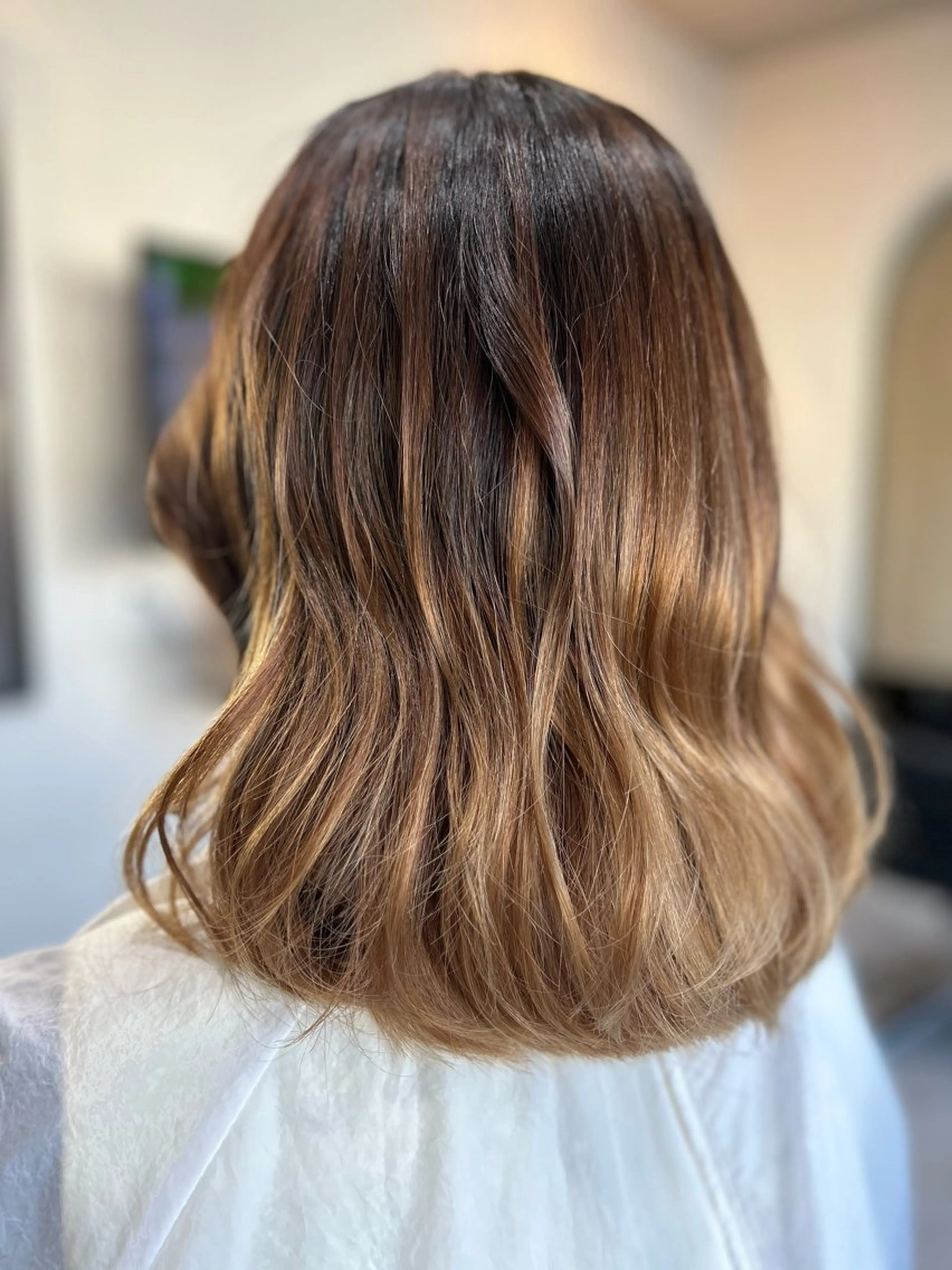 カラー ブリーチ グラデーションカラー TIAM  hair&spa所属・TIAM MIKIのヘアスタイル
