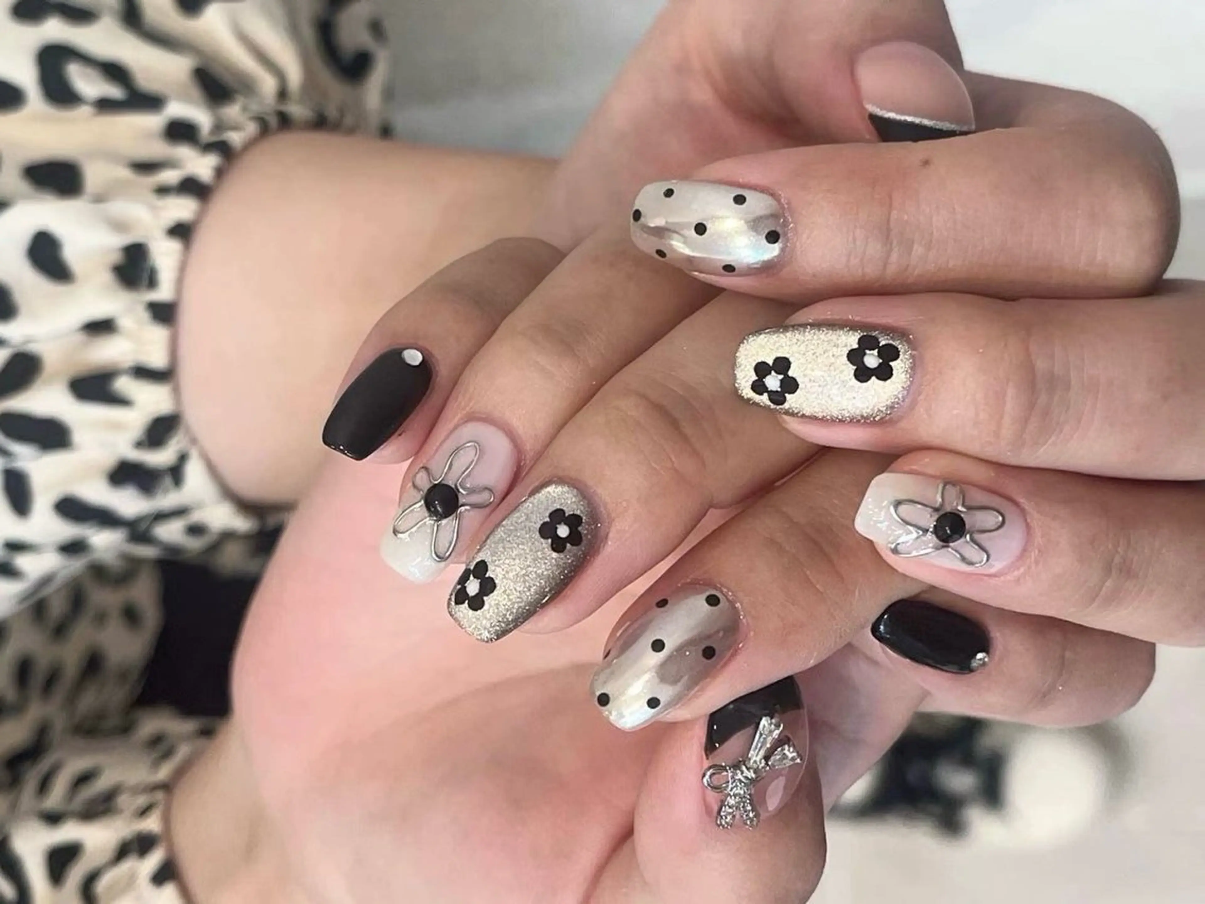 ネイル アートネイル フラワーネイル フットネイル ジェルネイル マグネットネイル Babarla nailのネイルデザイン