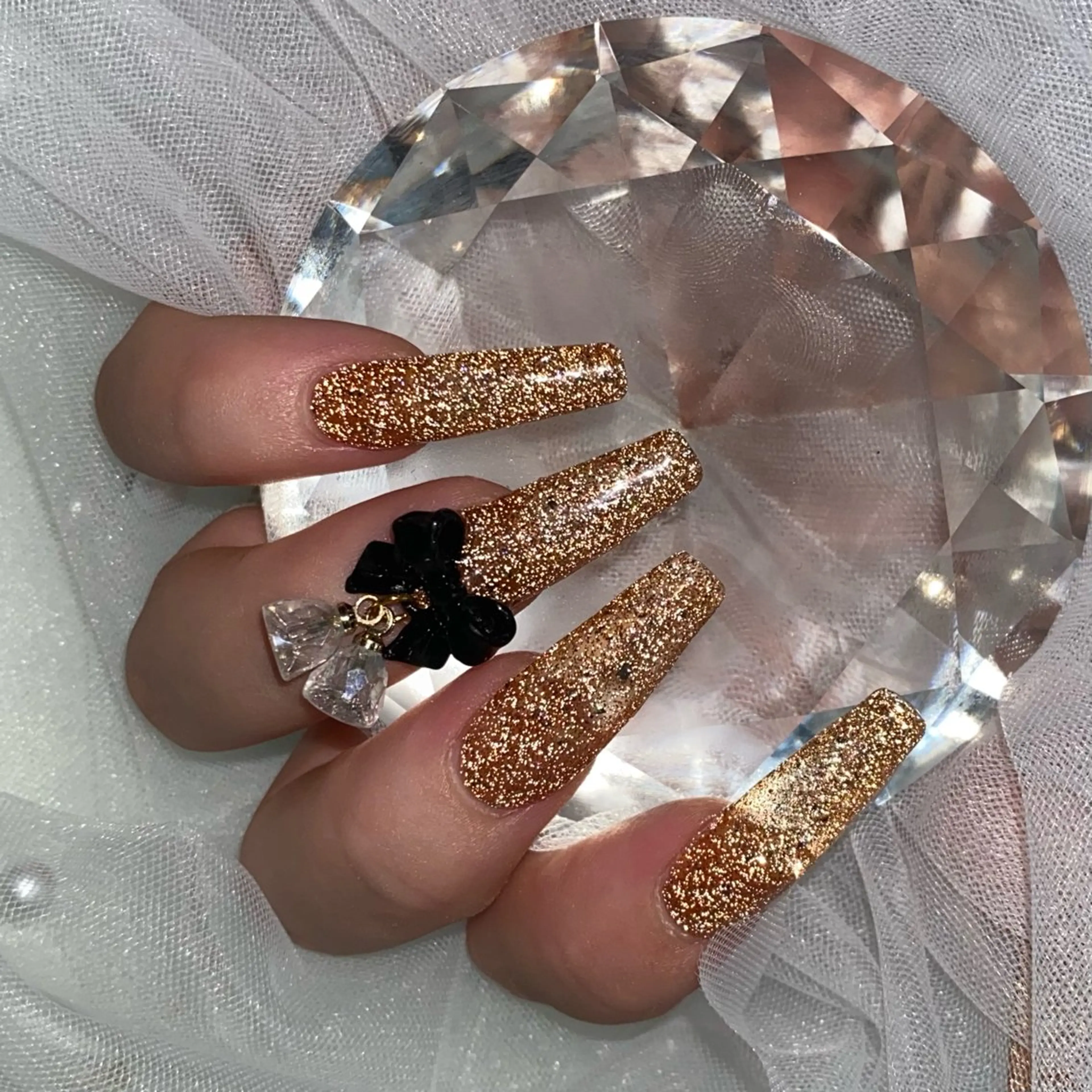 ネイル フラッシュネイル ロングネイル ハンドネイル PON nailのネイルデザイン