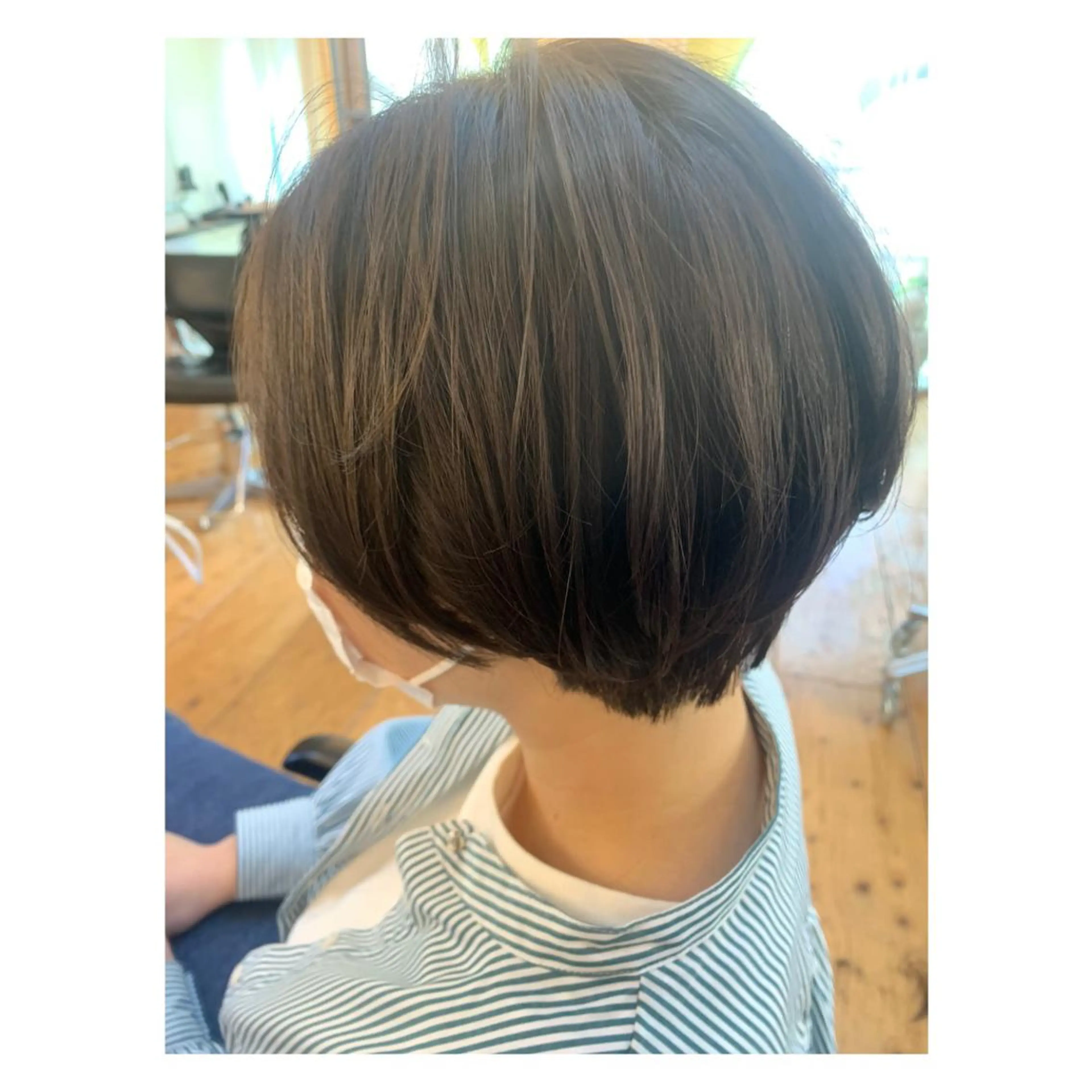 ショート カット ヘアカラー トリートメント Lagom(ラゴム) なかだのヘアスタイル