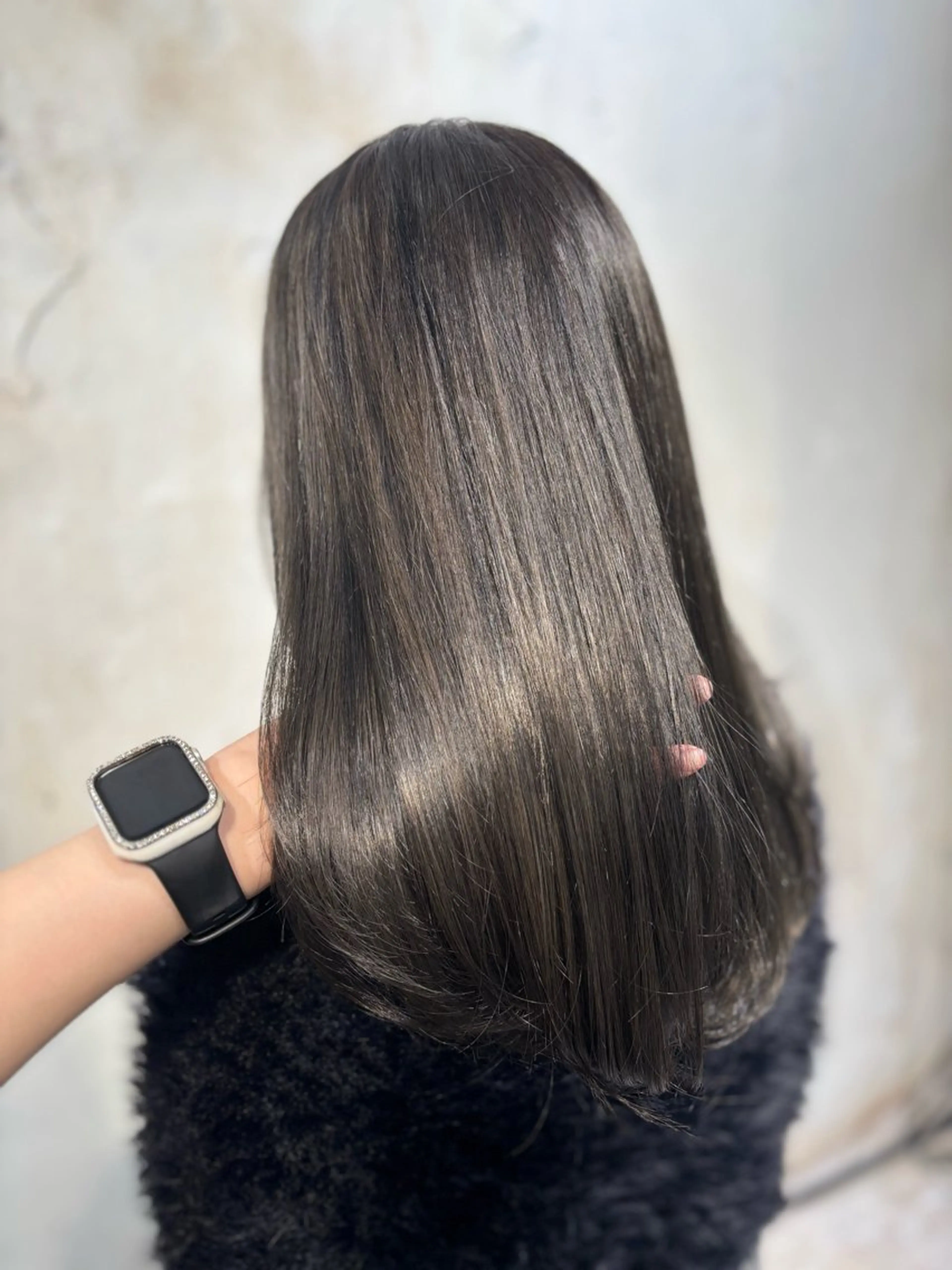 セミロング カラー グレージュ ヘアカラー Reir吉祥寺店所属・メンズ/透明感カラー Mana🩶のヘアスタイル