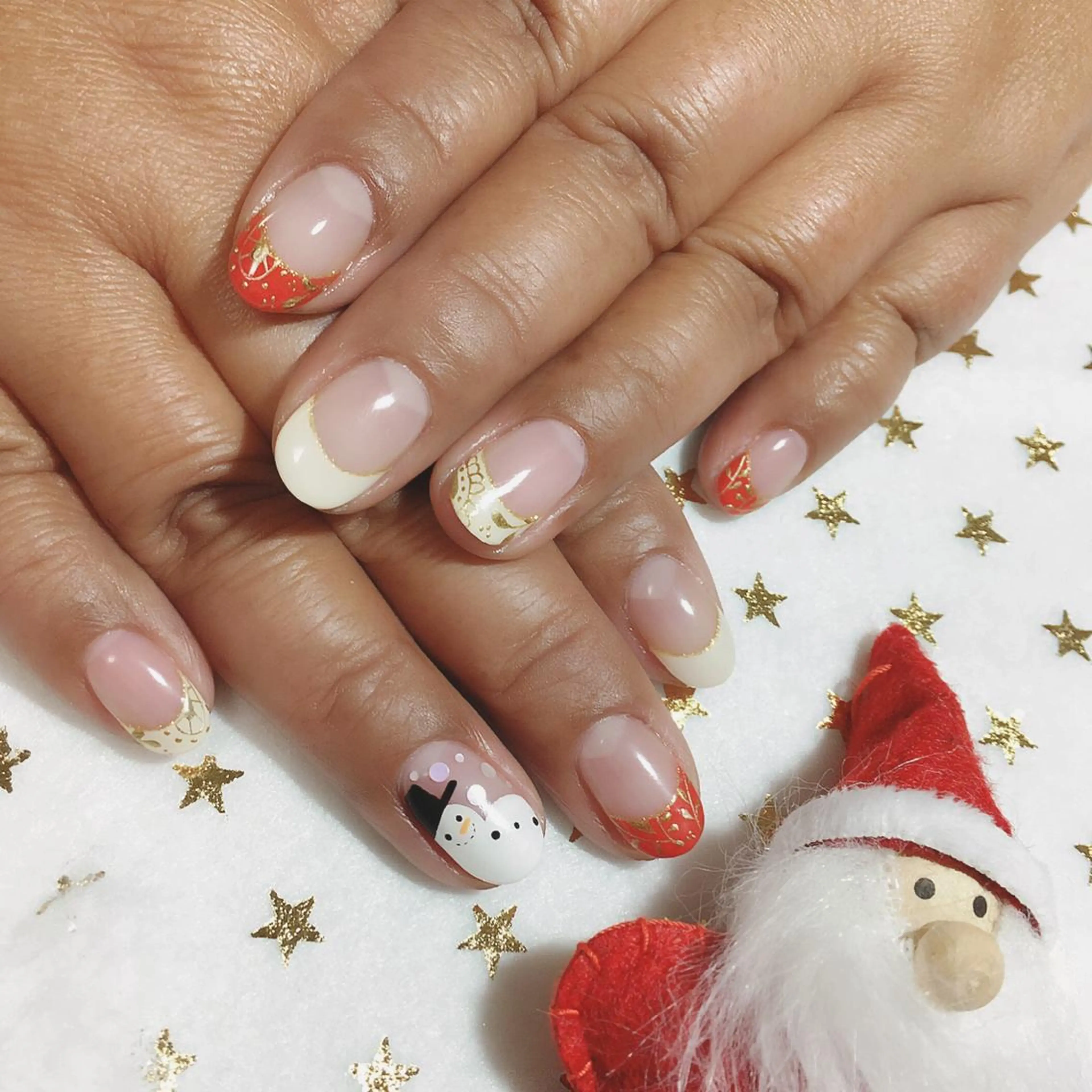 ネイル クリスマス meteor nail所属・meteor nailのネイルデザイン