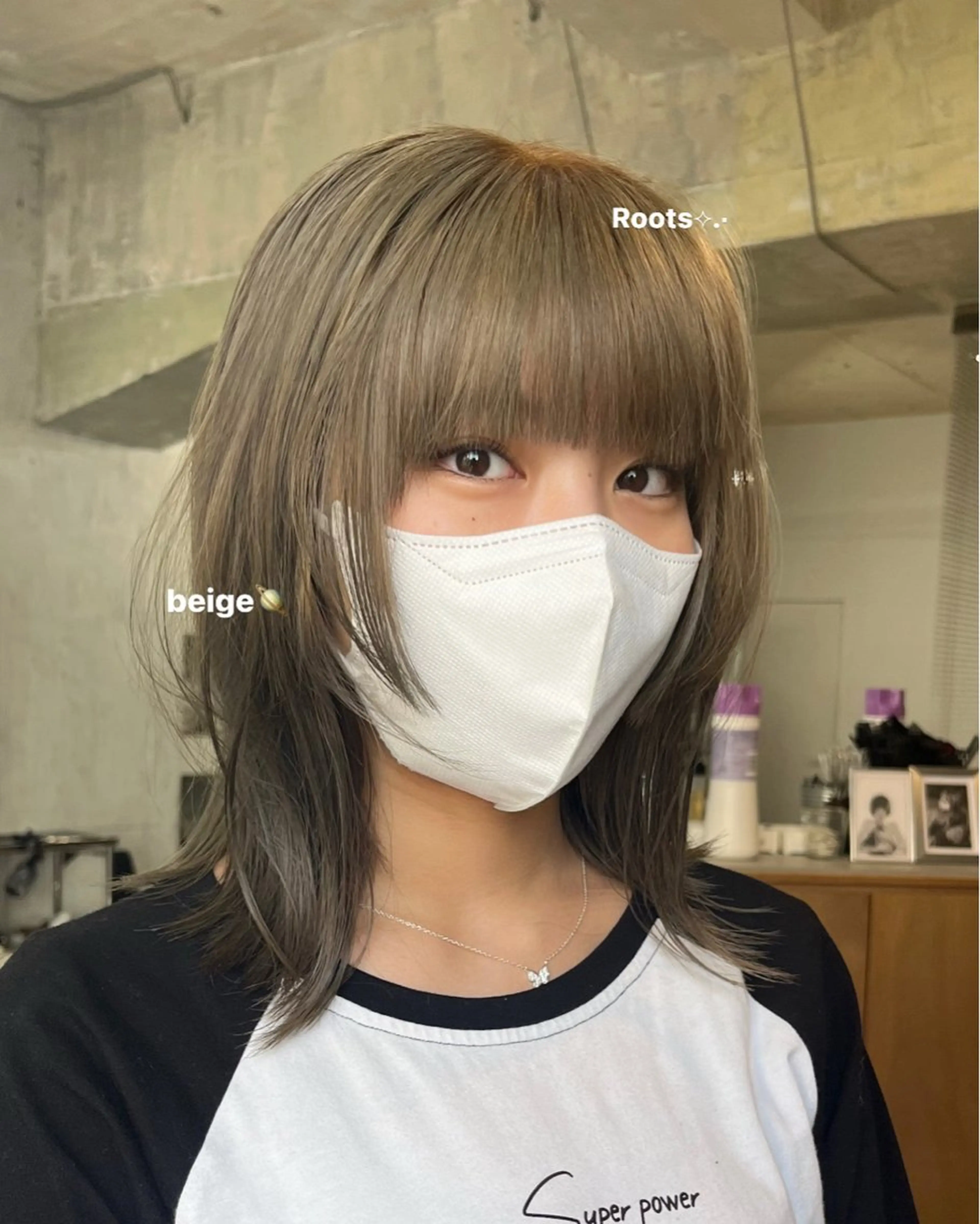 カラー SESSION所属・nao 𝜗𝜚のヘアスタイル