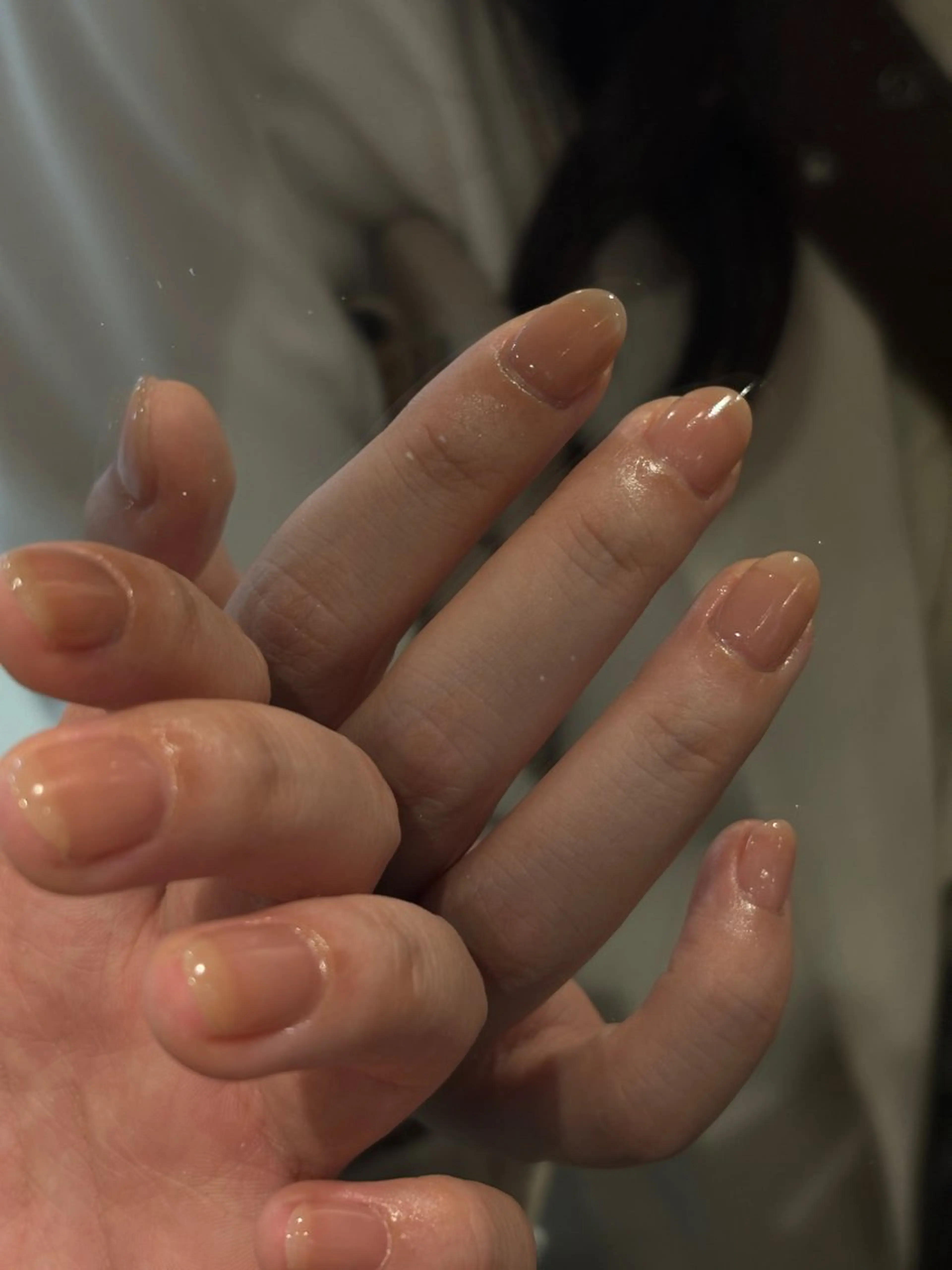 ネイル ワンカラーネイル ハンドネイル h i n a 🪽のネイルデザイン