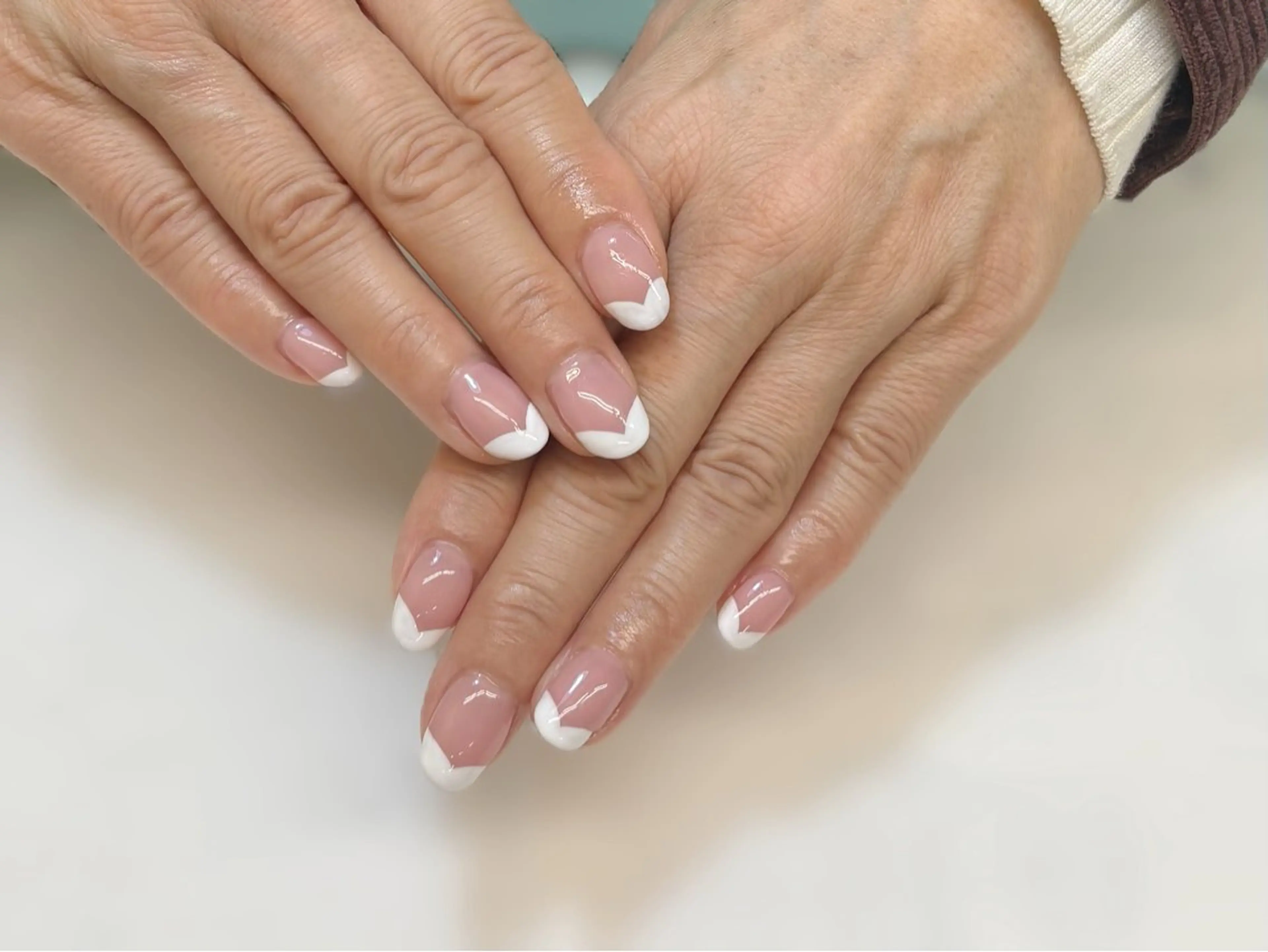 ネイル フレンチネイル Alisa nail Timiのネイルデザイン