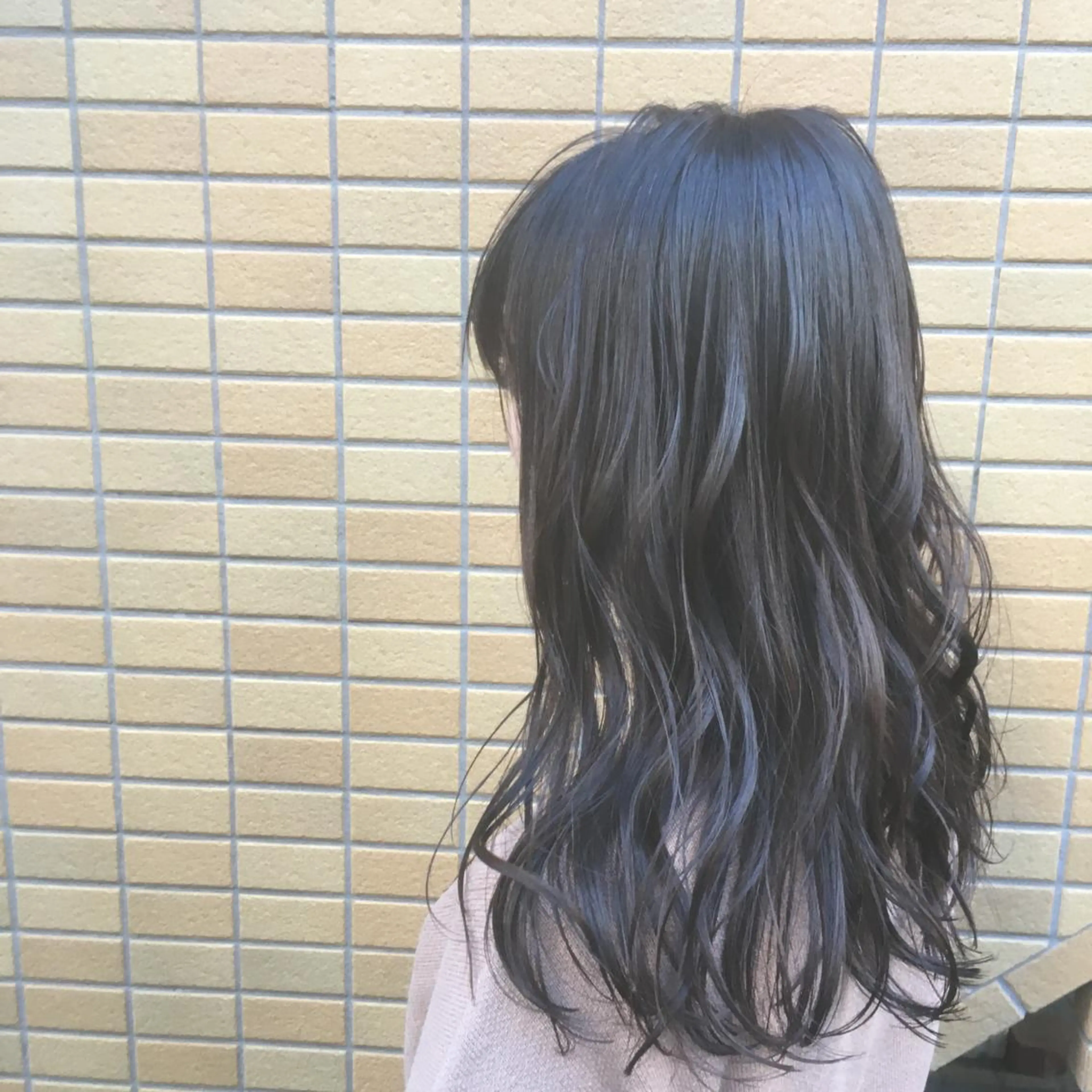 ロング カラー カット ヘアカラー しのはら まどかのヘアスタイル