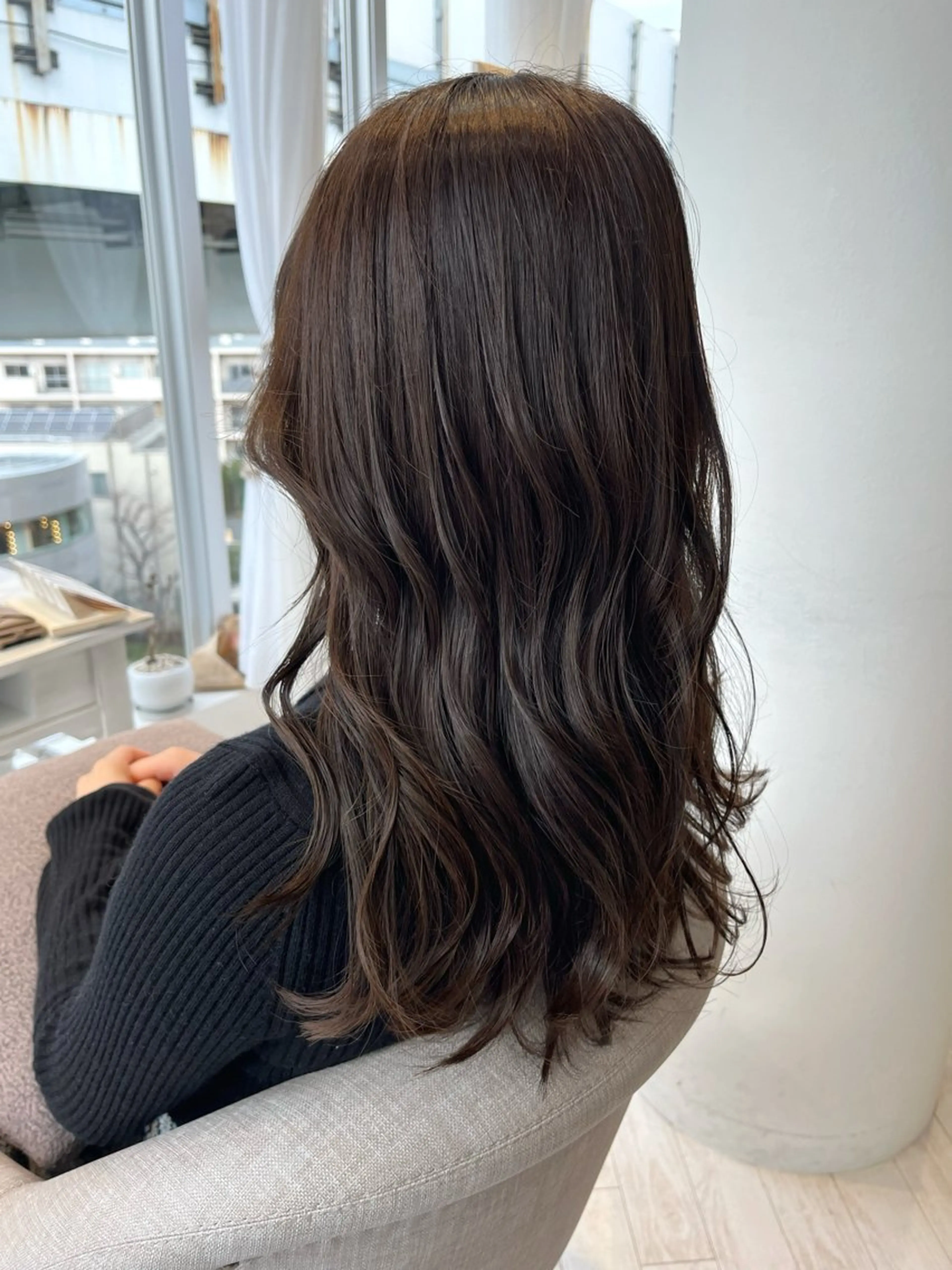 セミロング ボブ/レイヤー/ 茉莉花のヘアスタイル