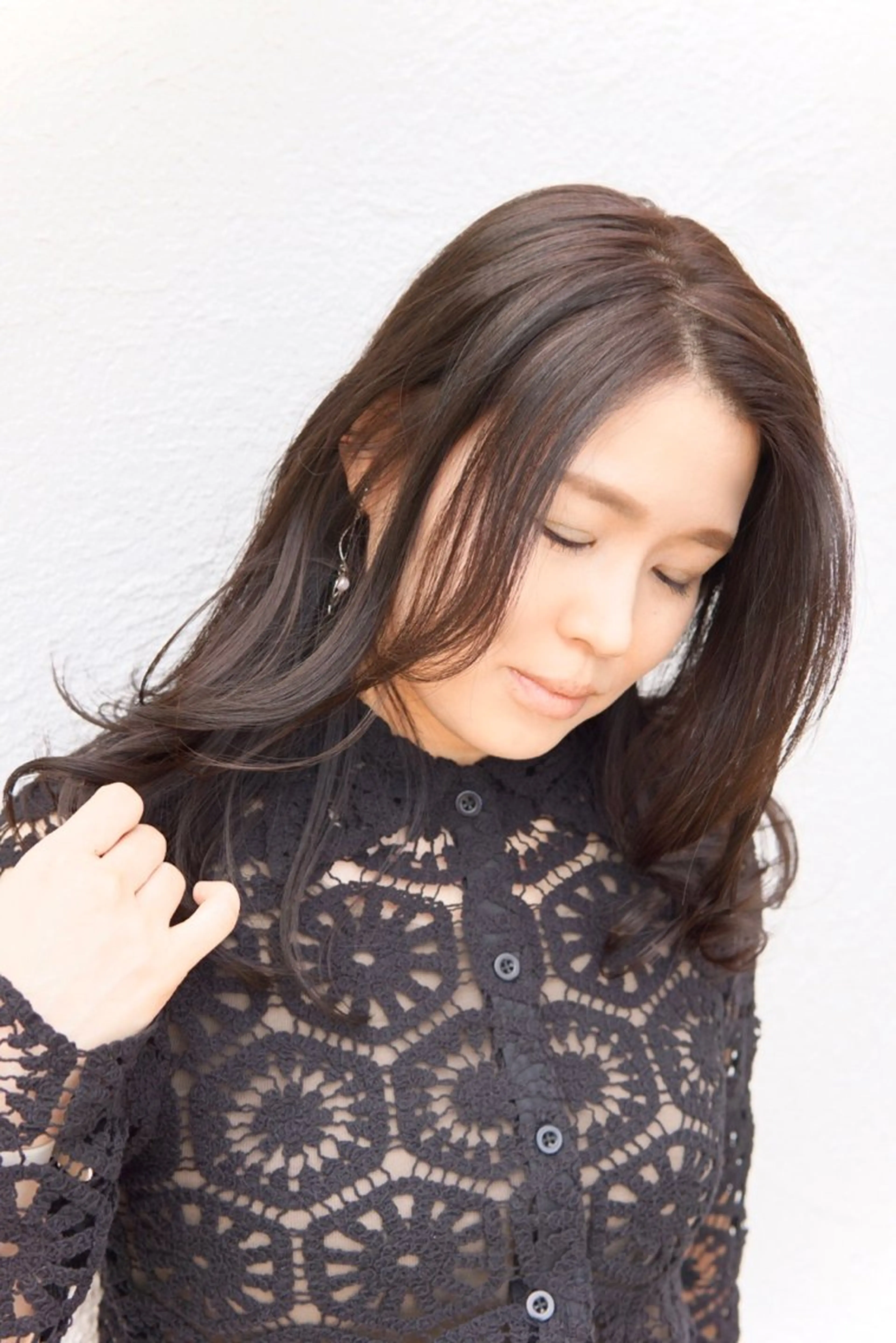 カラー ハイライトカラー ase.糸島店所属・UEDA AYAのヘアスタイル