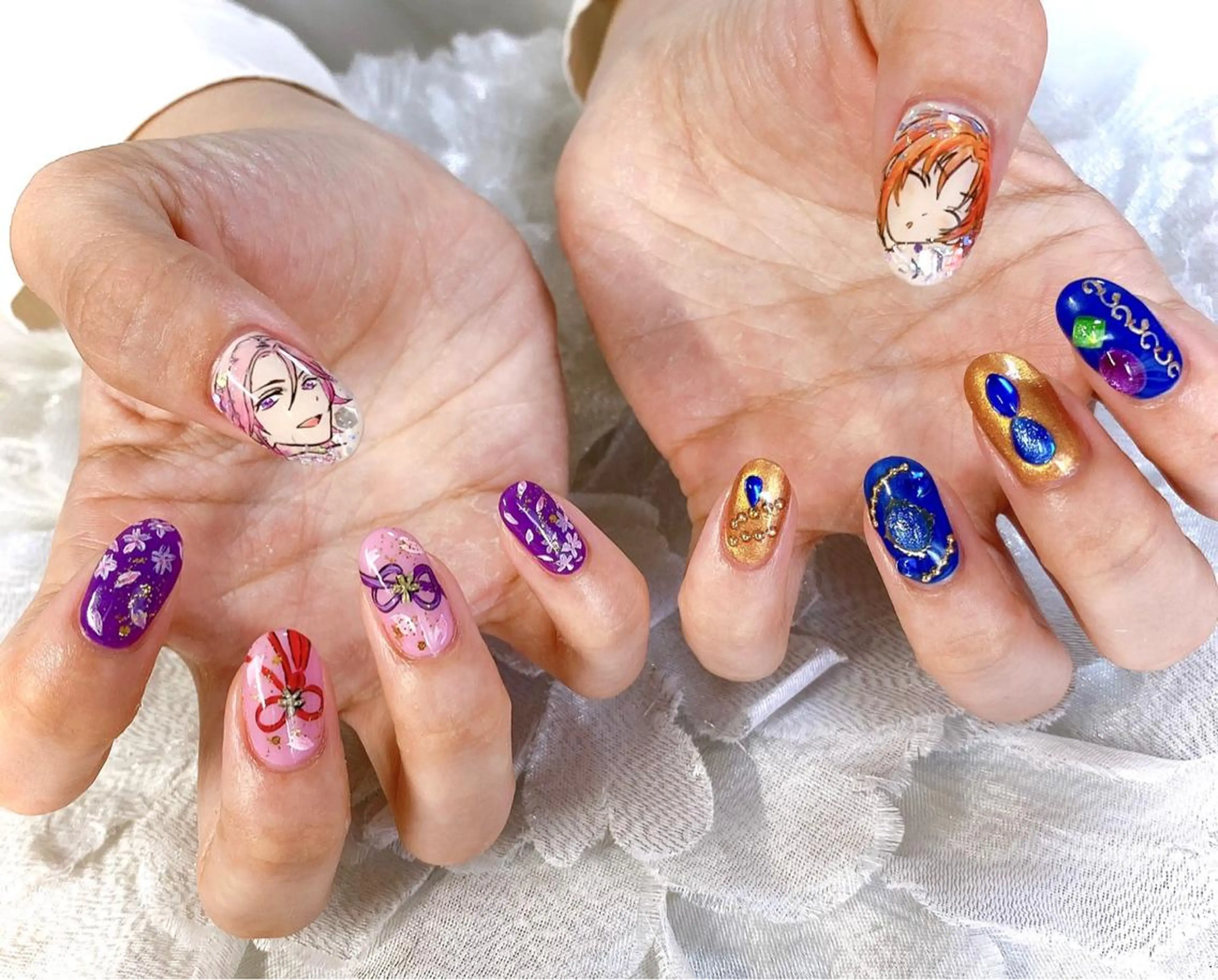 ネイル 遠藤 唯菜のネイルデザイン