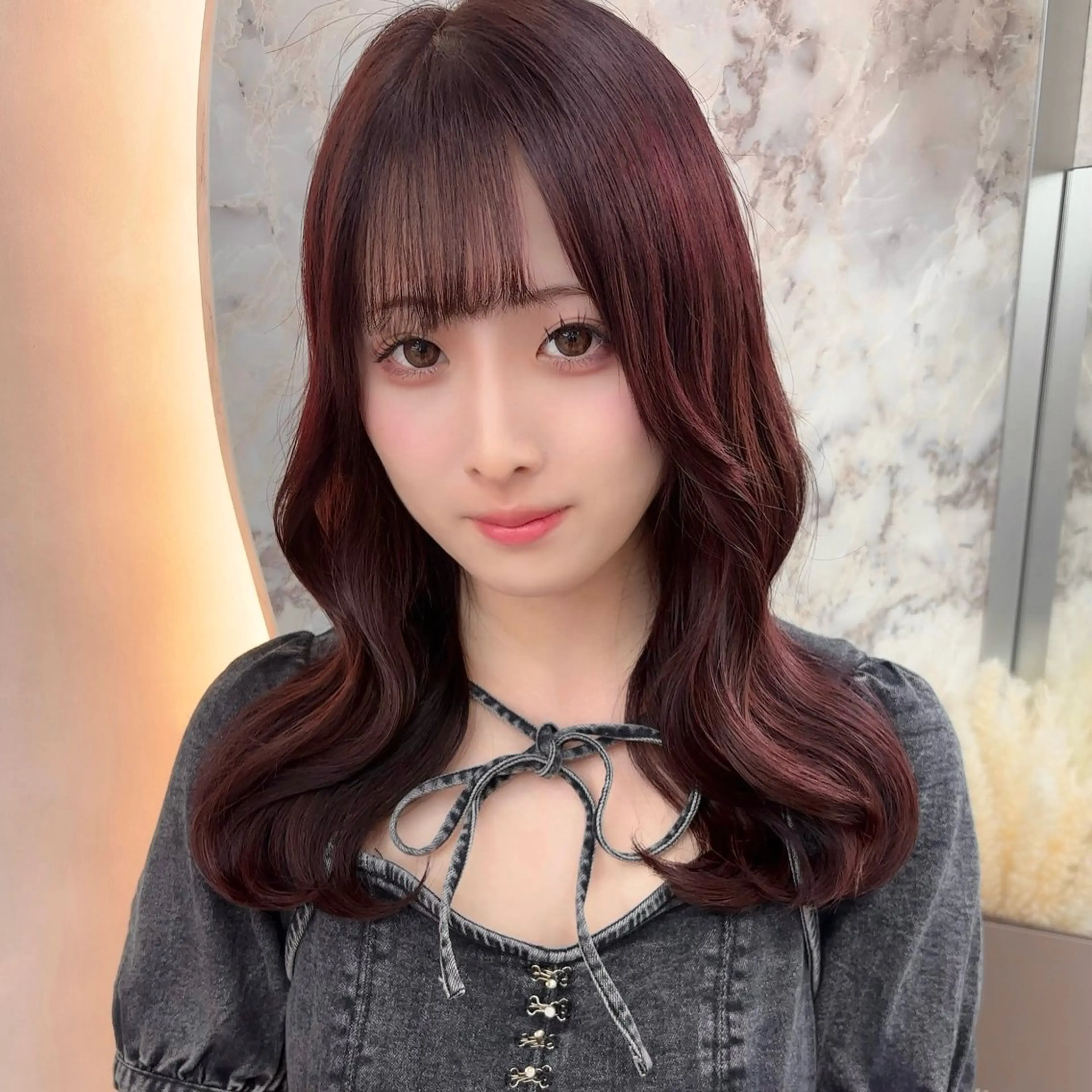 🤍🎀【お出かけのときなどにおすすめ✨】韓国風カールスタイリング🎀🤍の写真