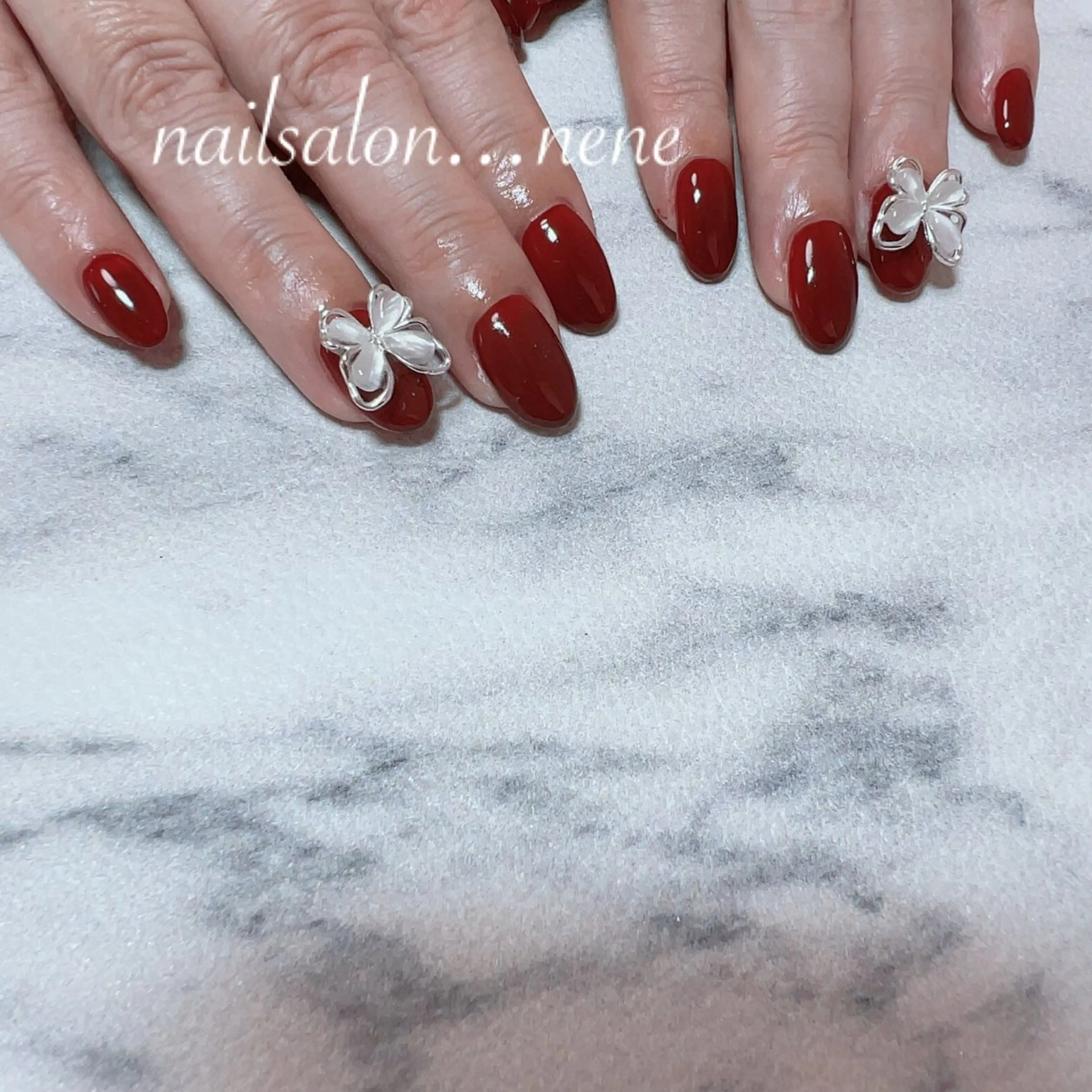 ネイル ボルドー nailsalon ...neneのネイルデザイン