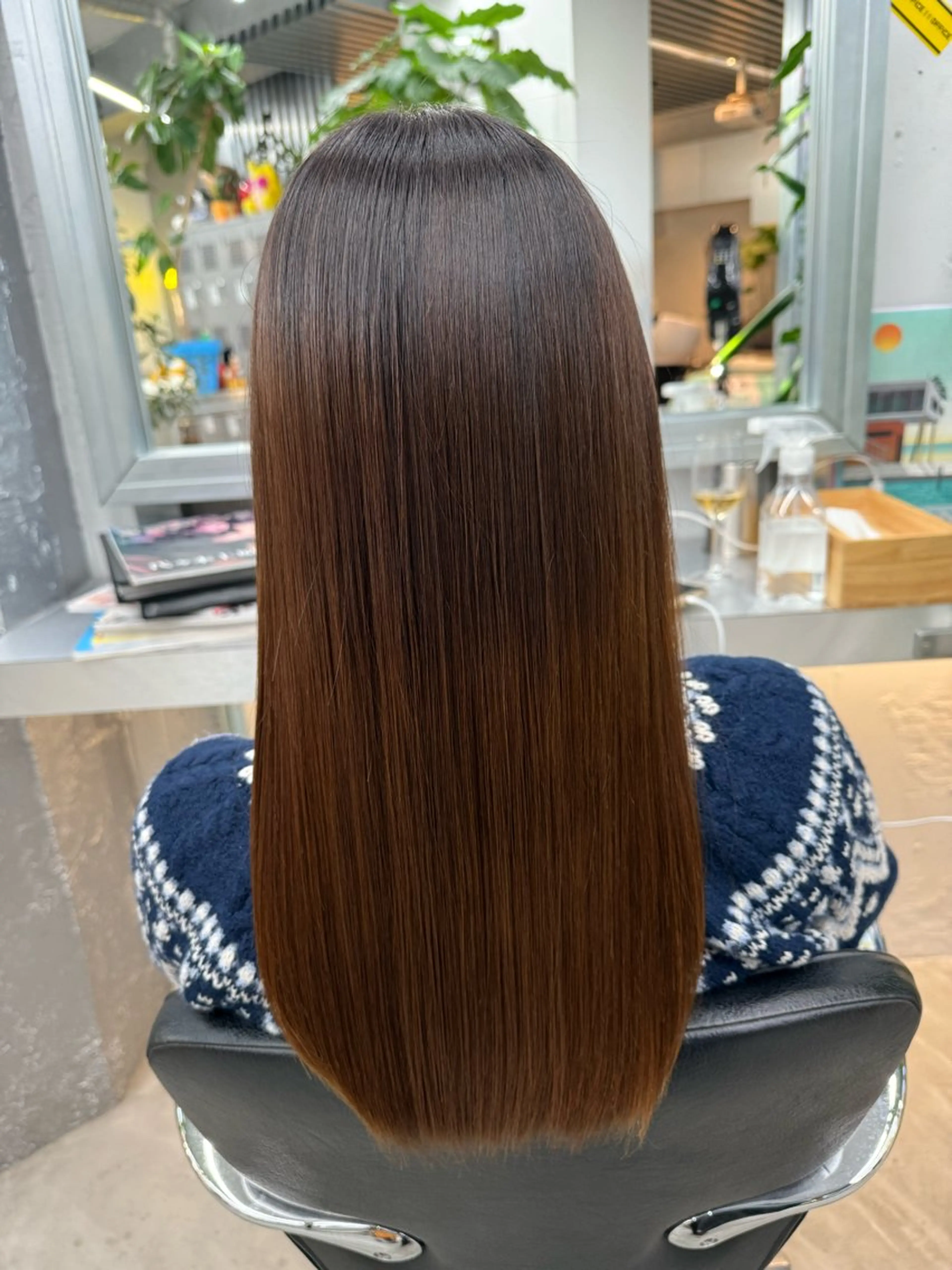 ロング 乾かすだけでサラ艶に /髪質改善西村涼太のヘアスタイル