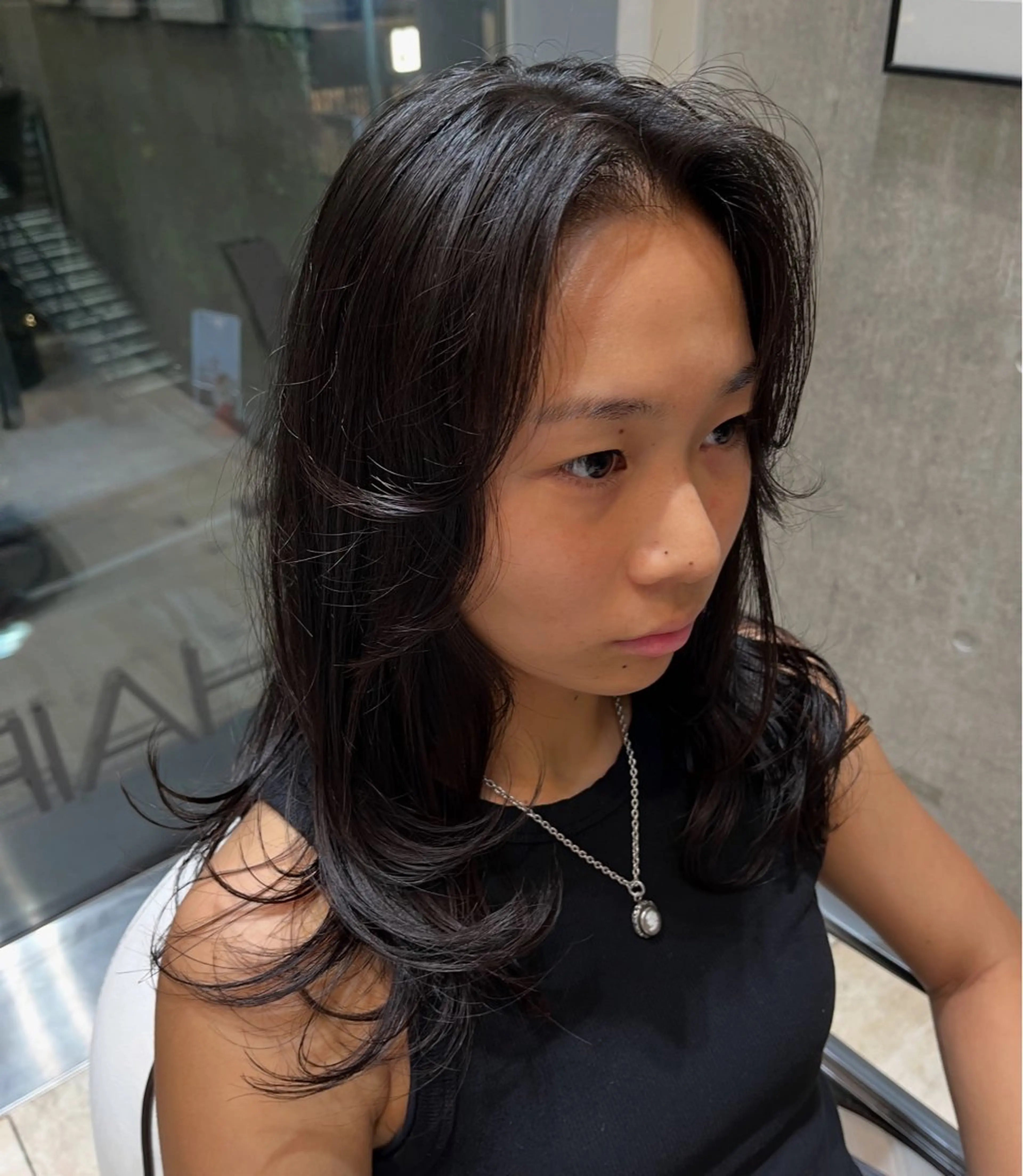 セミロング カット オブヘア　ウエスト店所属・鈴木 夏季/お悩み相談のヘアスタイル