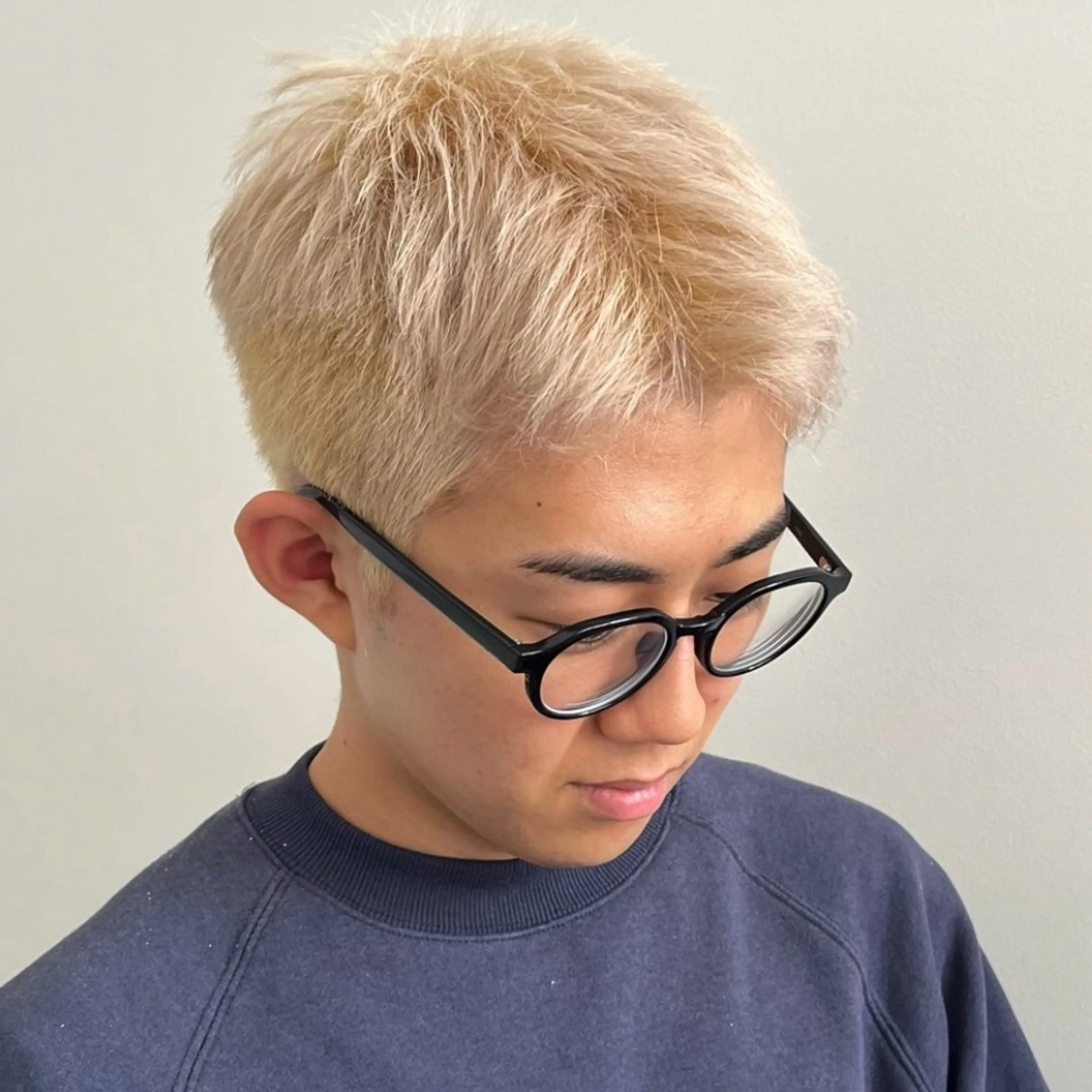 カラー メンズ メンズパーマ/ メッシュ📍ユリのヘアスタイル