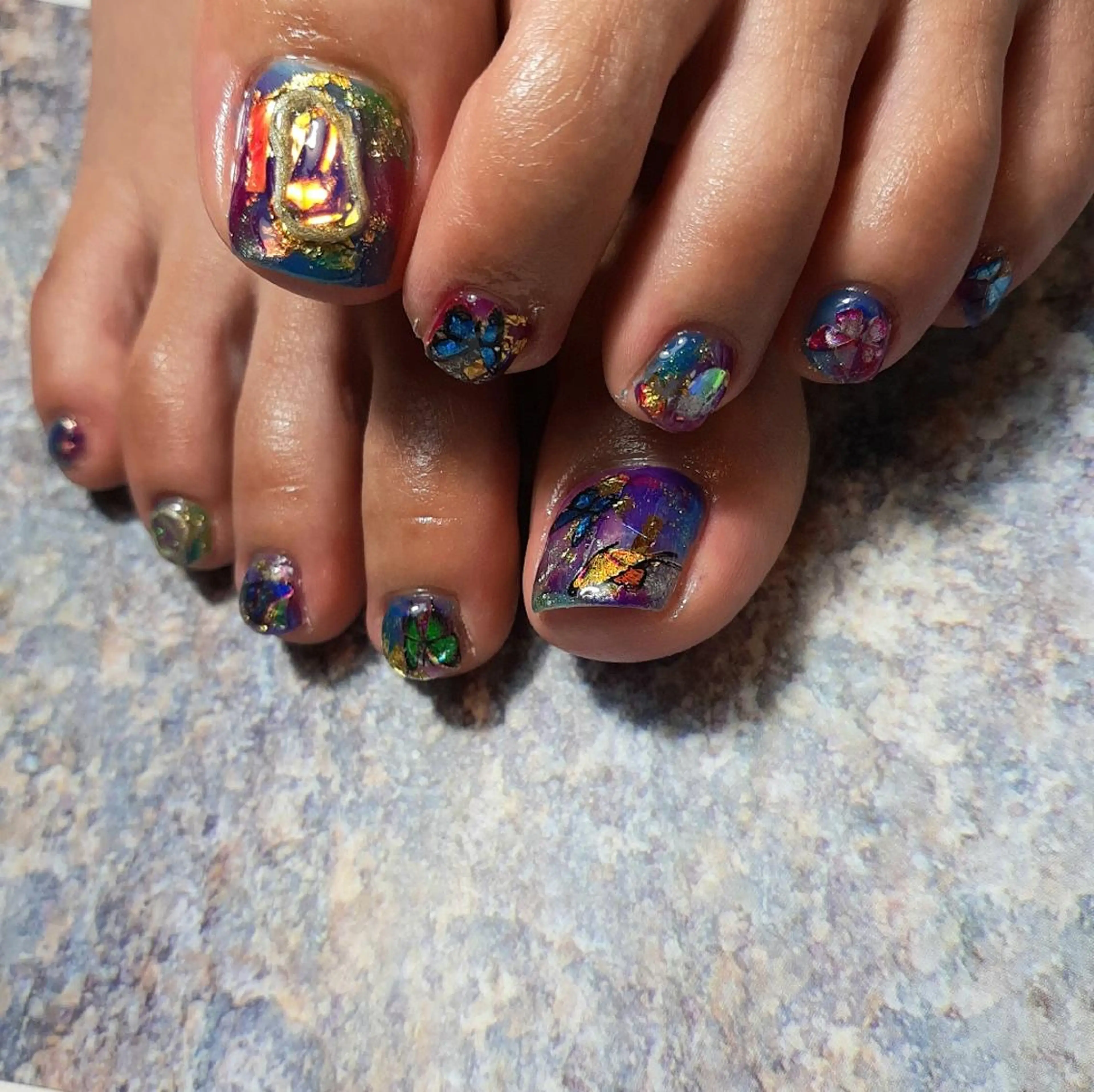 ネイル フットネイル owlnail /持込みデザイン専門のネイルデザイン