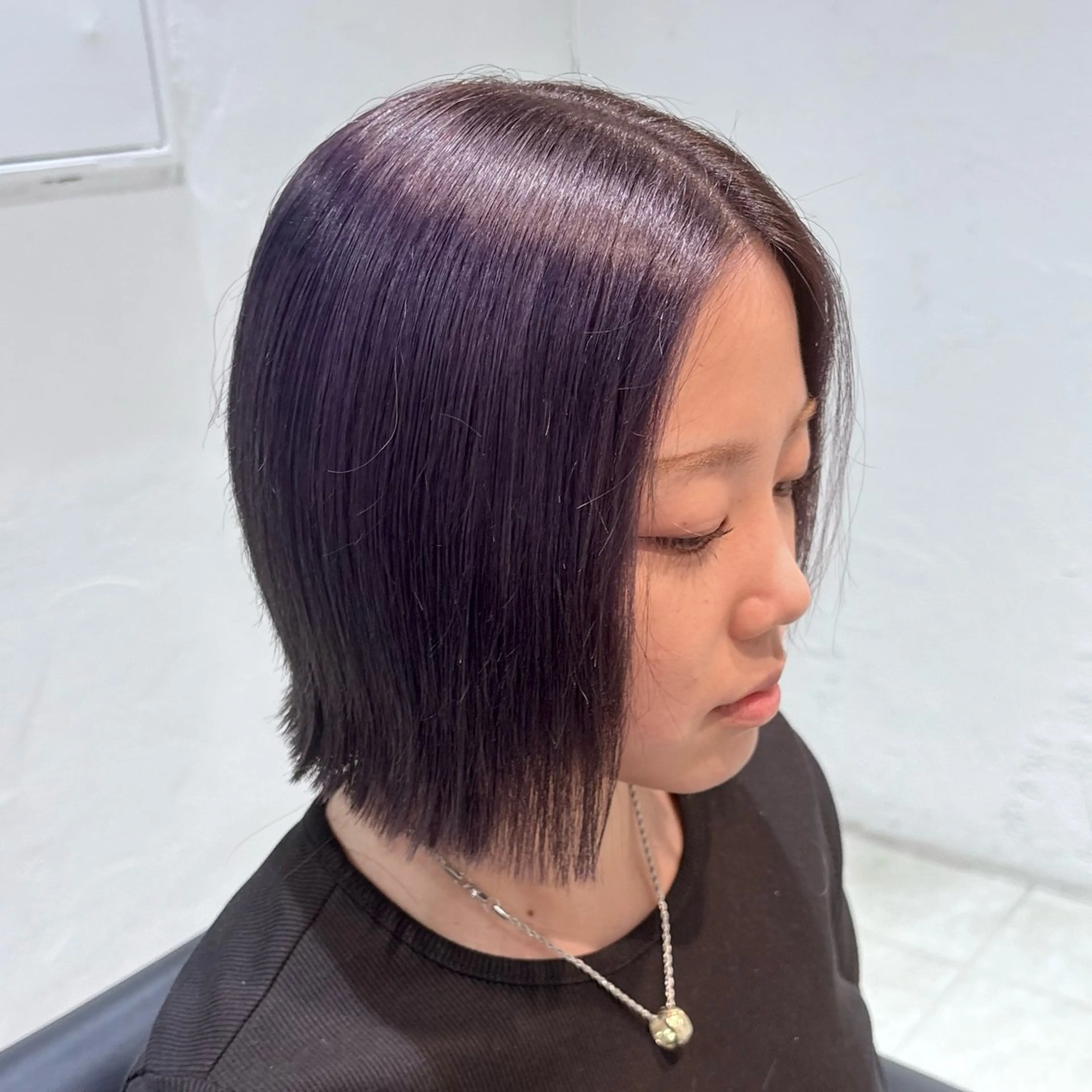 ミディアム カラー ブリーチ ヘアカラー 艶髪/柔らかカラー /アレンジ🪞あまにのヘアスタイル