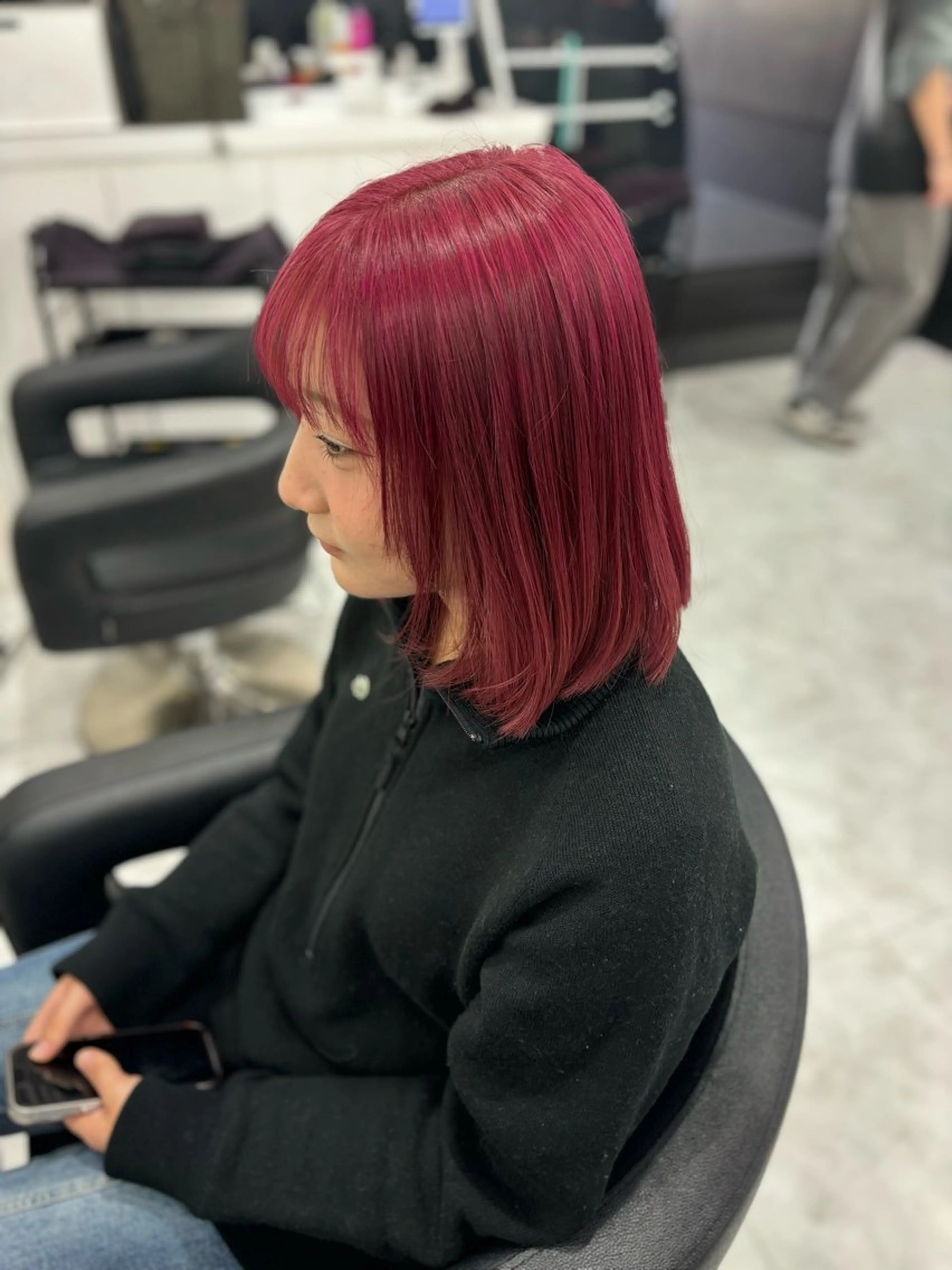 ミディアム カラー ヘアアレンジ 透明感💕今っぽ似合 わせ𝐍𝐨. 𝟏のヘアスタイル