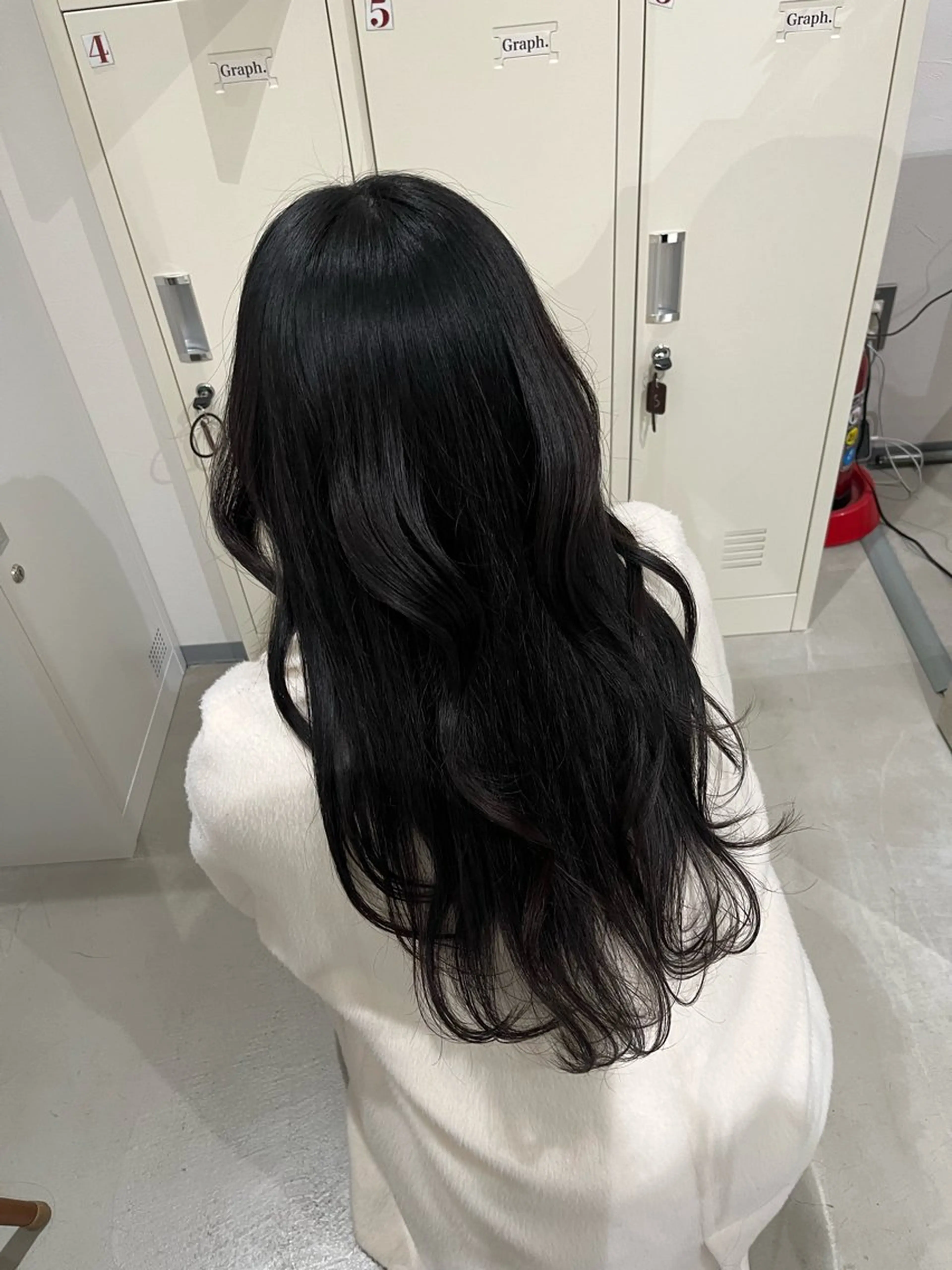 ロング 原口 桃歌のヘアスタイル