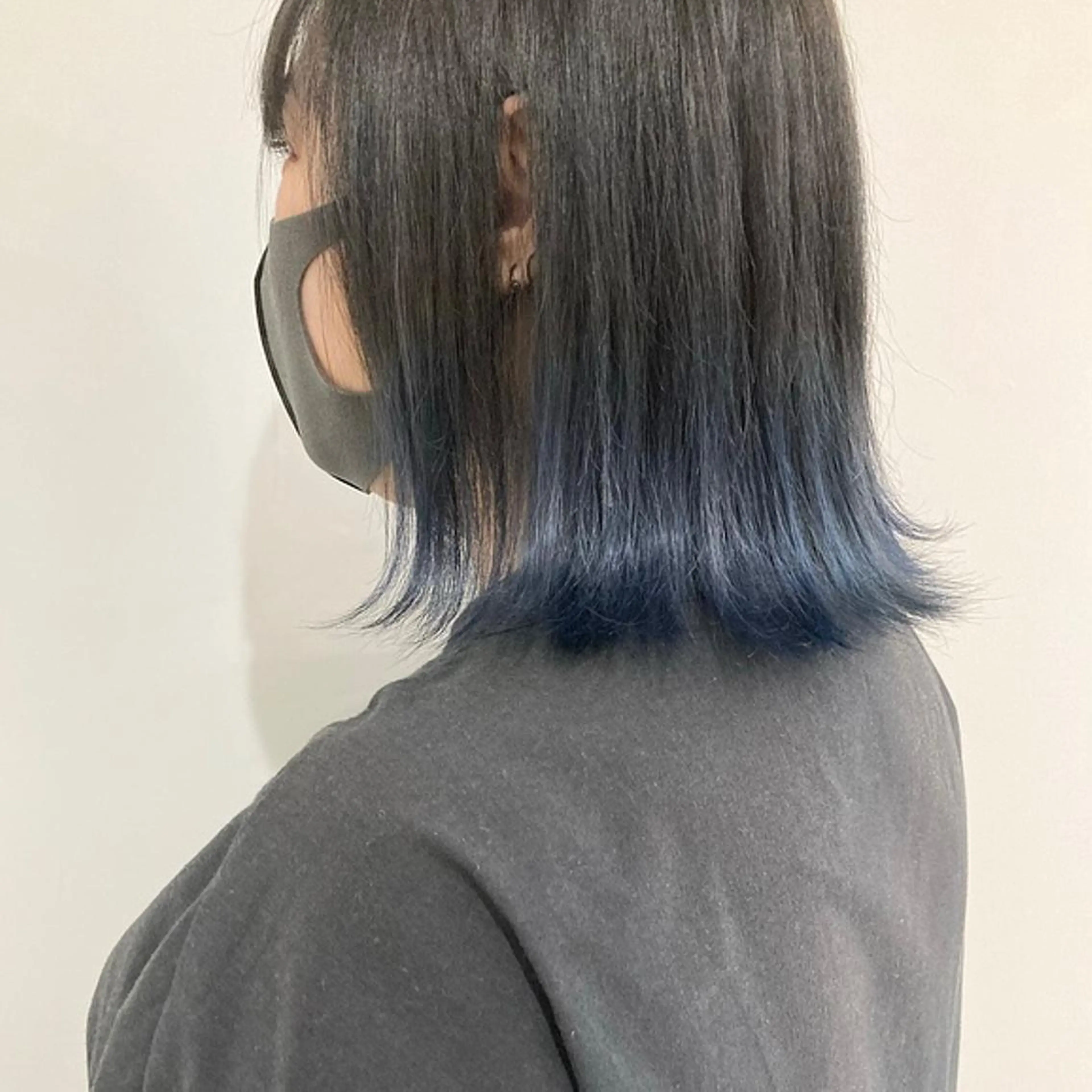 ミディアム カラー ブリーチ グラデーションカラー お洒落パーマ/ 艶カラー/michiのヘアスタイル