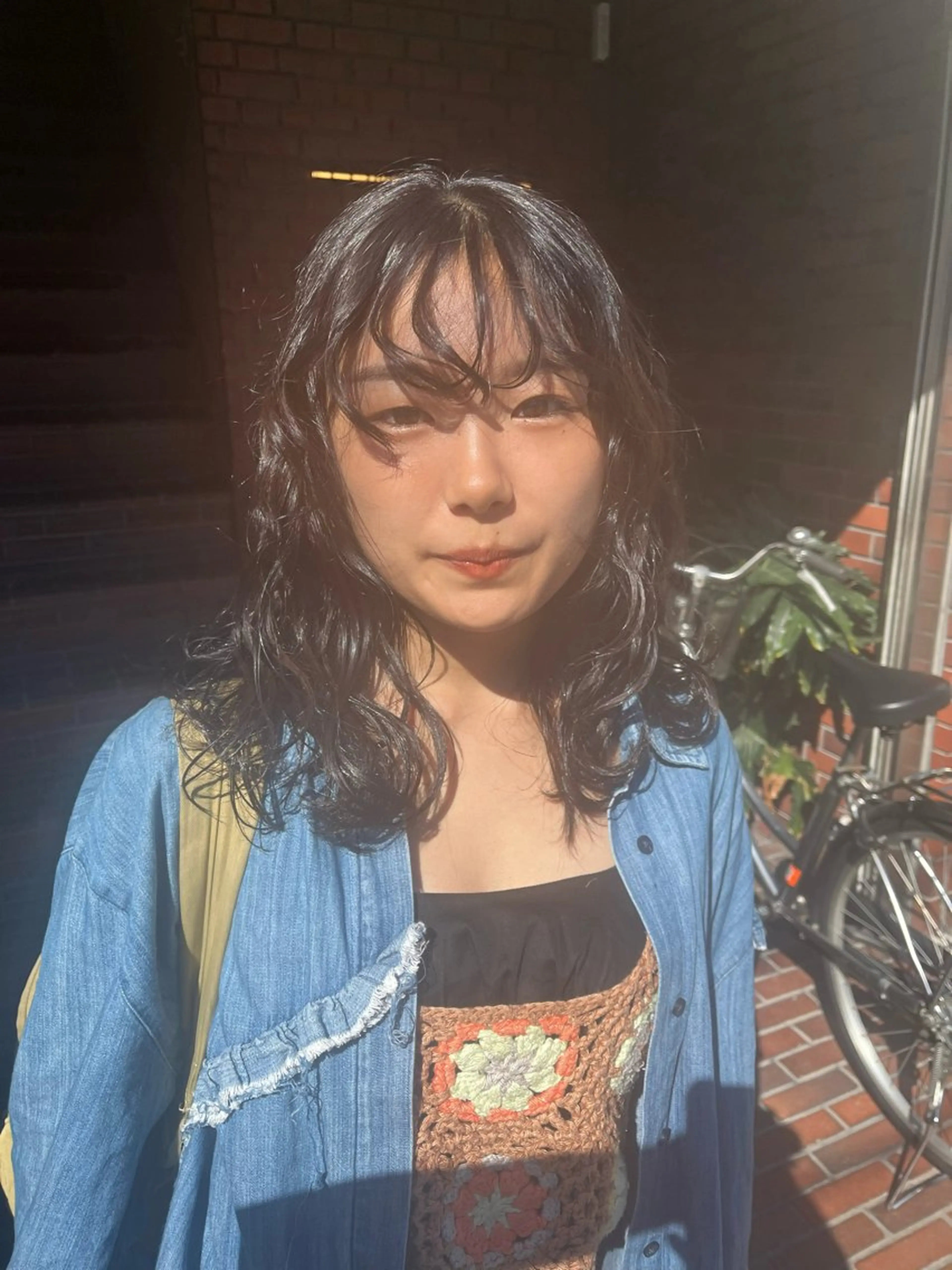 カラー ヘアアレンジ アッシュ ヘアカラー 凜 (りん)のヘアスタイル