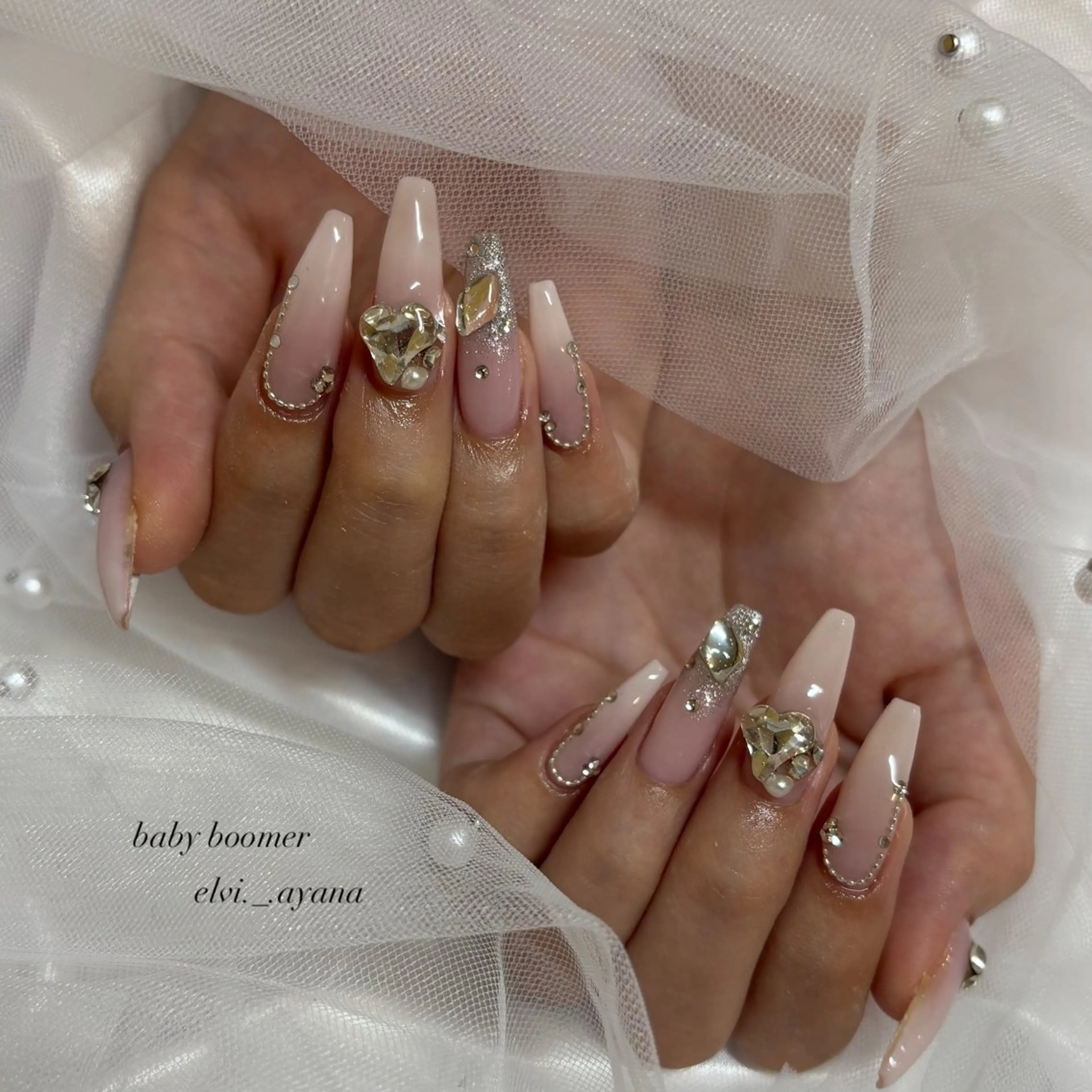 ネイル ハンドネイル SALON ELVI.所属・𝚊𝚢𝚊𝚗𝚊 .のネイルデザイン