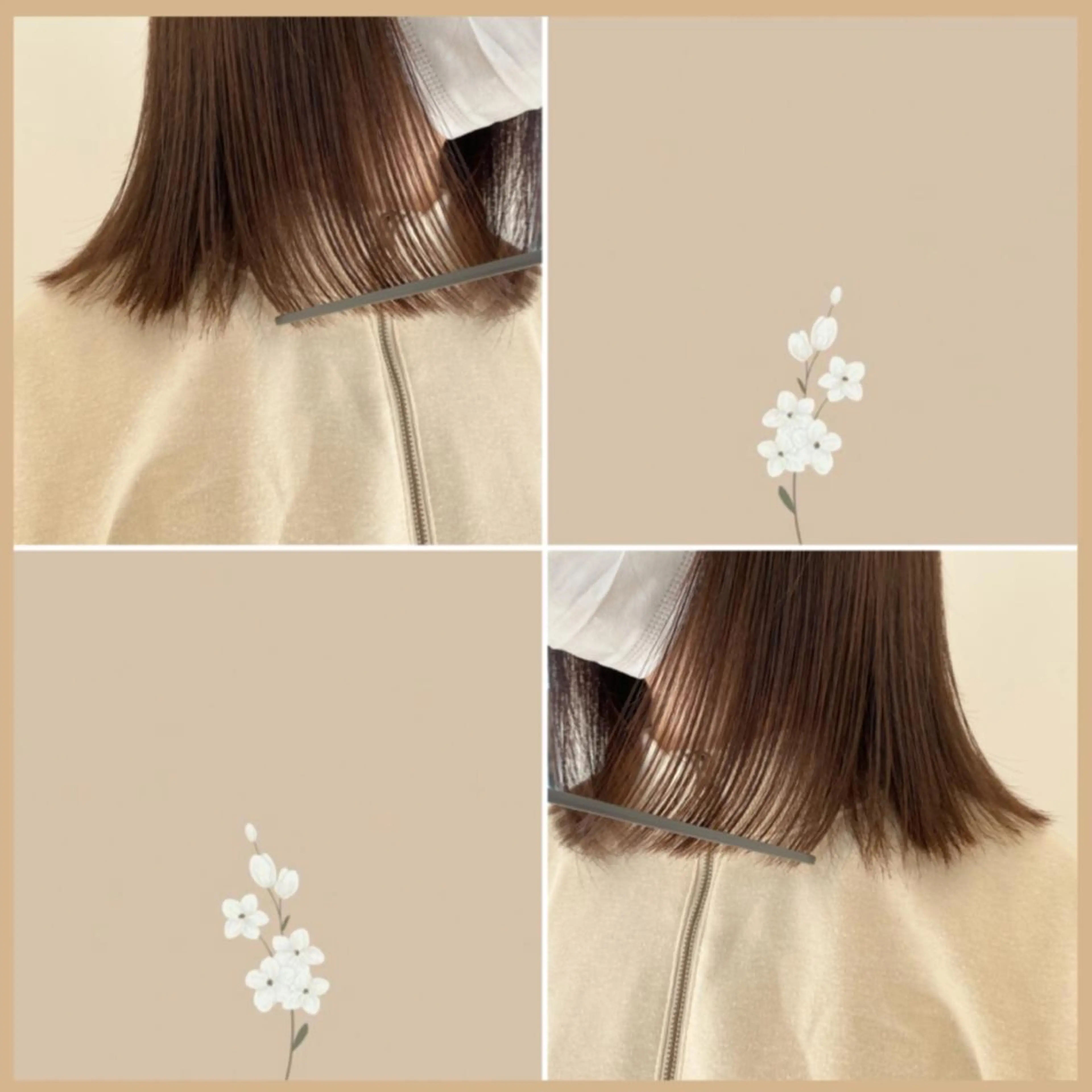 ミディアム カラー レイヤー/ウルフ🤎 mayo.のヘアスタイル