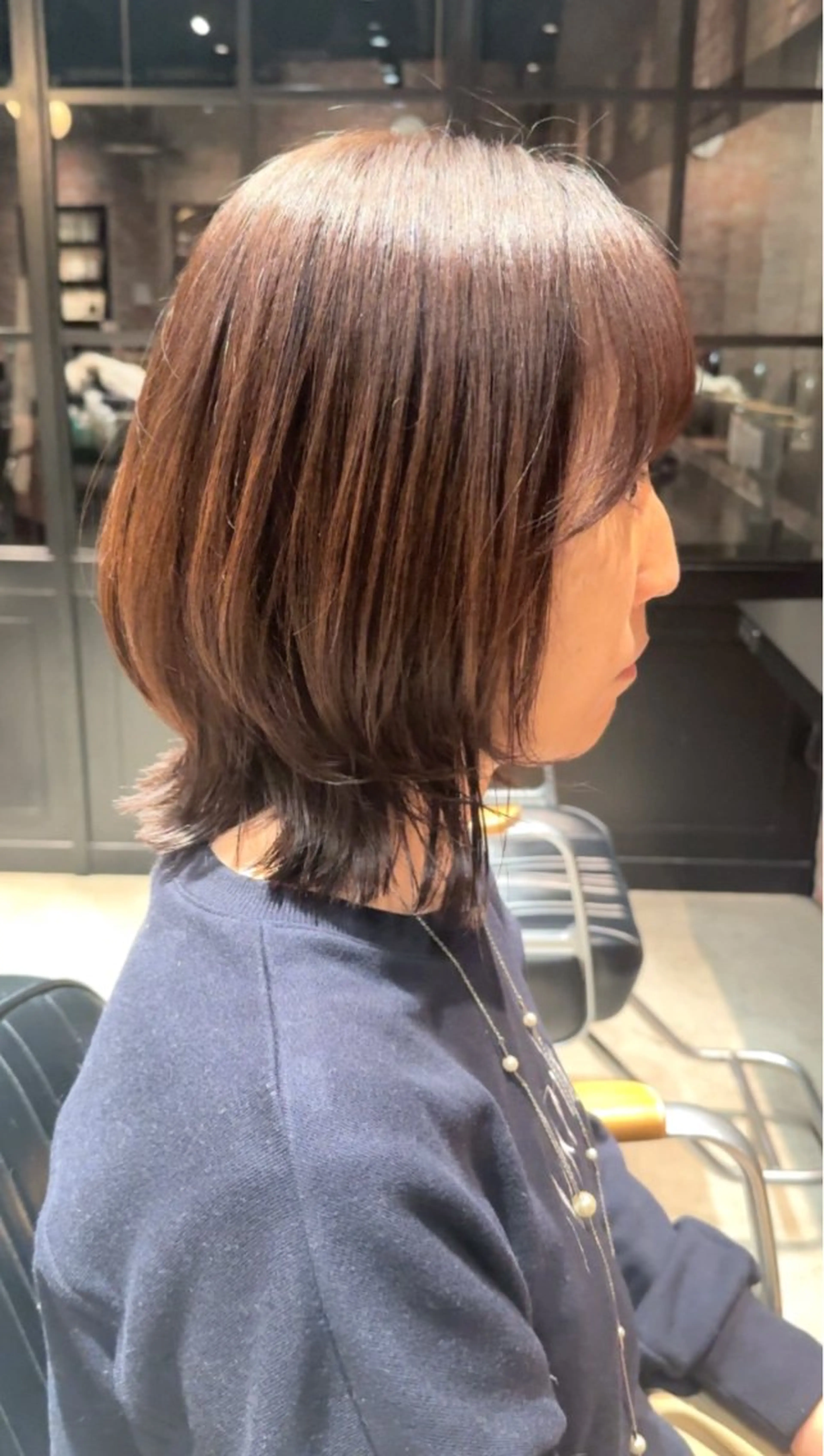 ミディアム miyu ボブモデル募集中のヘアスタイル