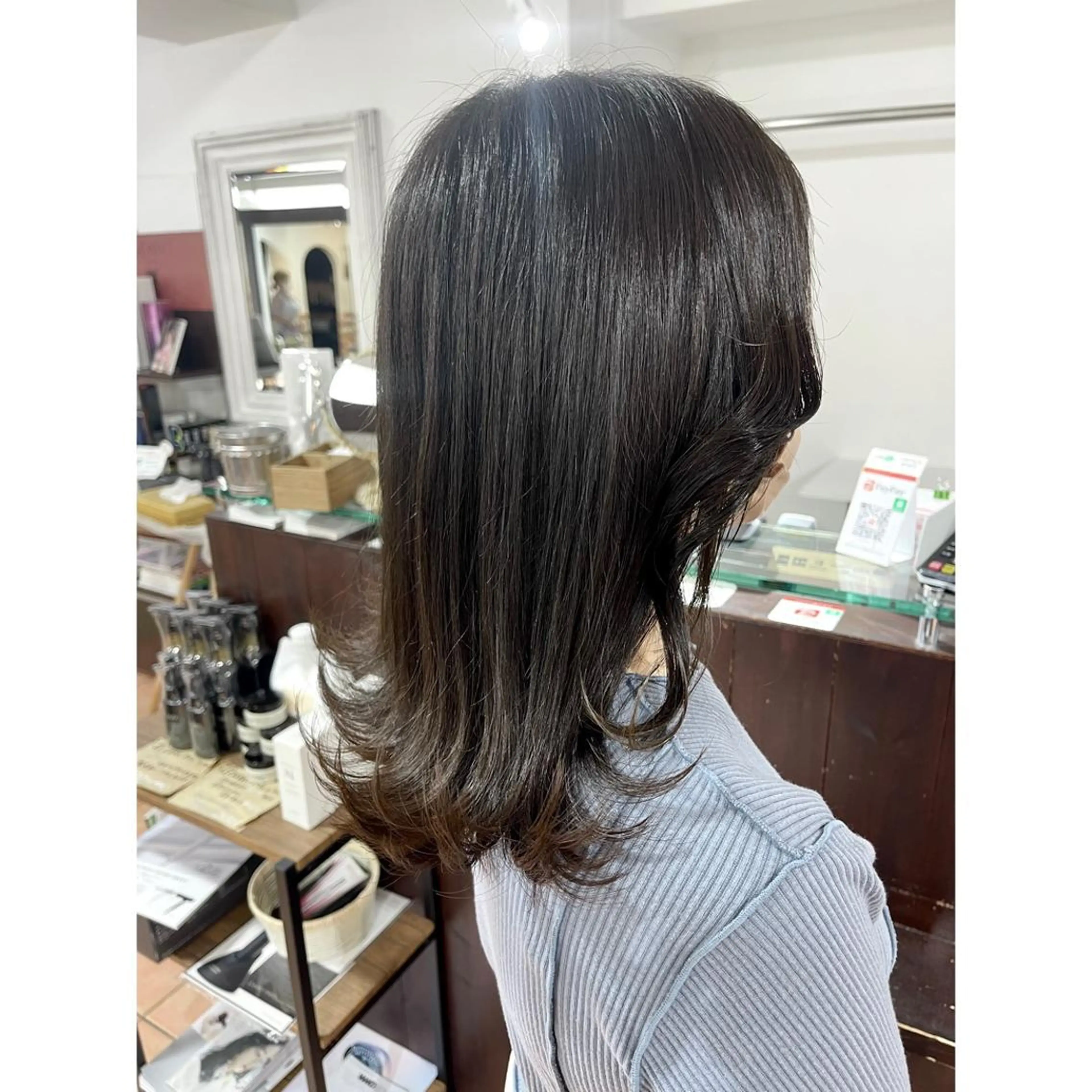 セミロング カラー パーマ ヘアアレンジ カット ヘアカラー トリートメント 宮川 莉央のその他イメージ