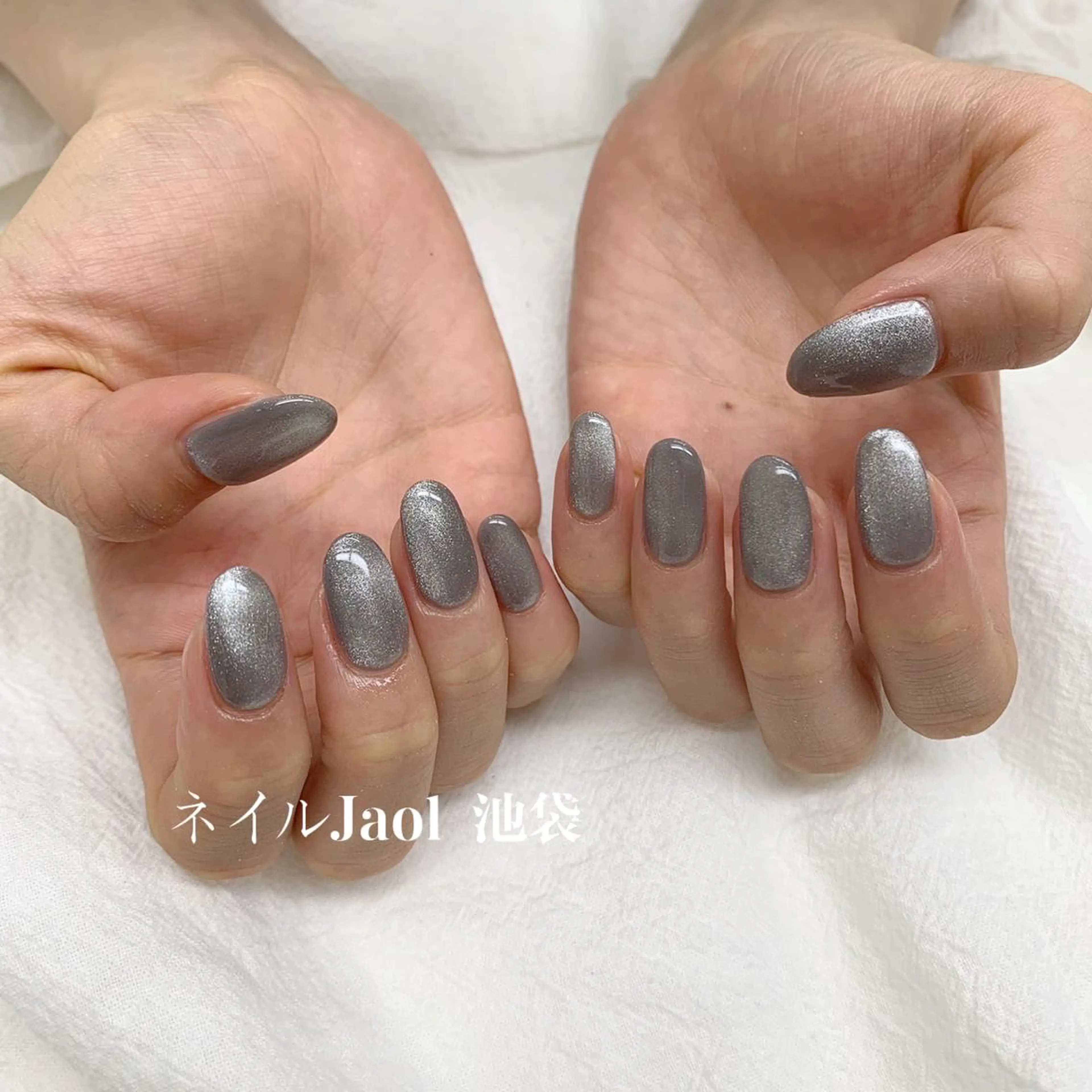ミディアム ハンドネイル nail jaol池袋店所属・ネイルJaol 池袋のネイルデザイン