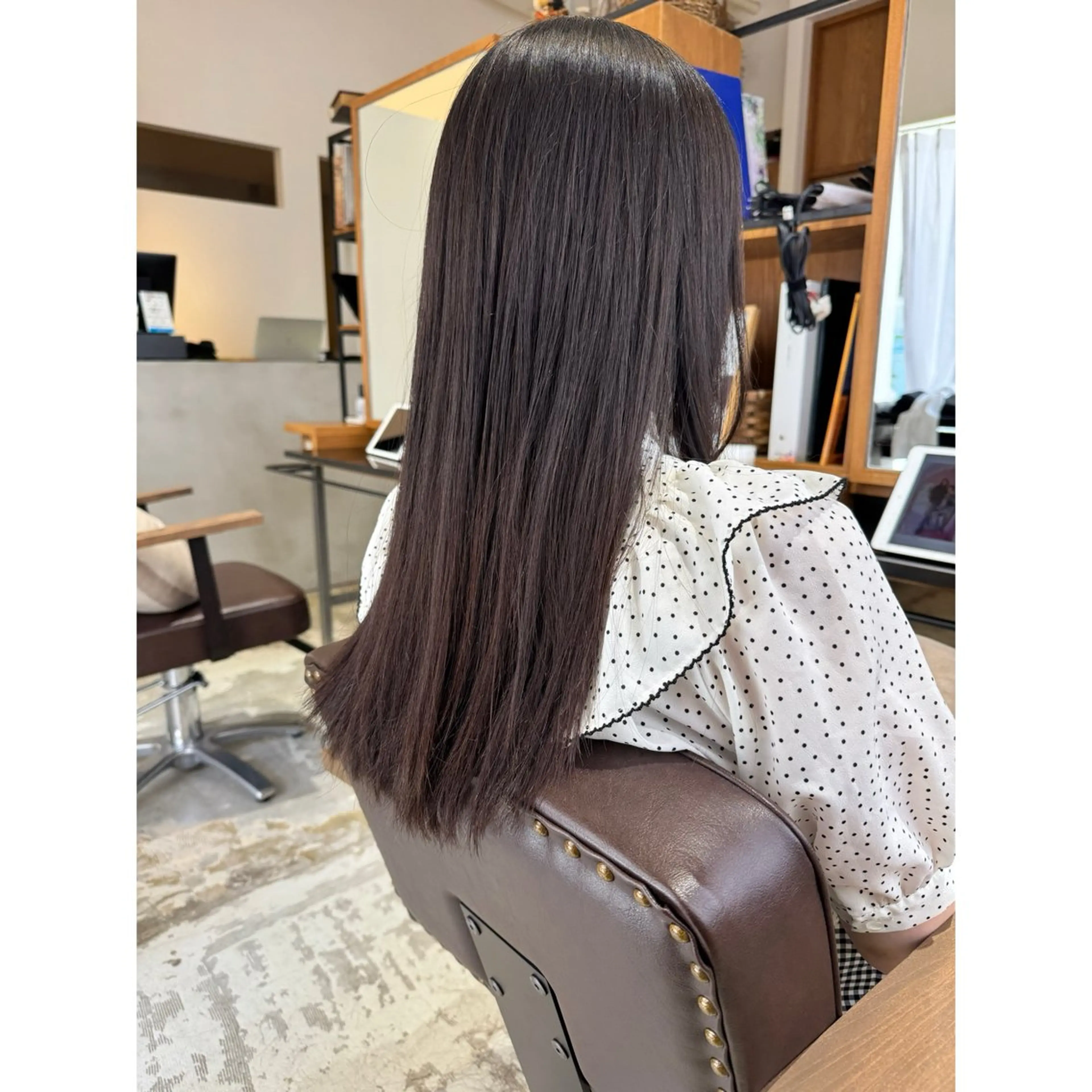 ロング カット 喜友名洸季 anoneのヘアスタイル