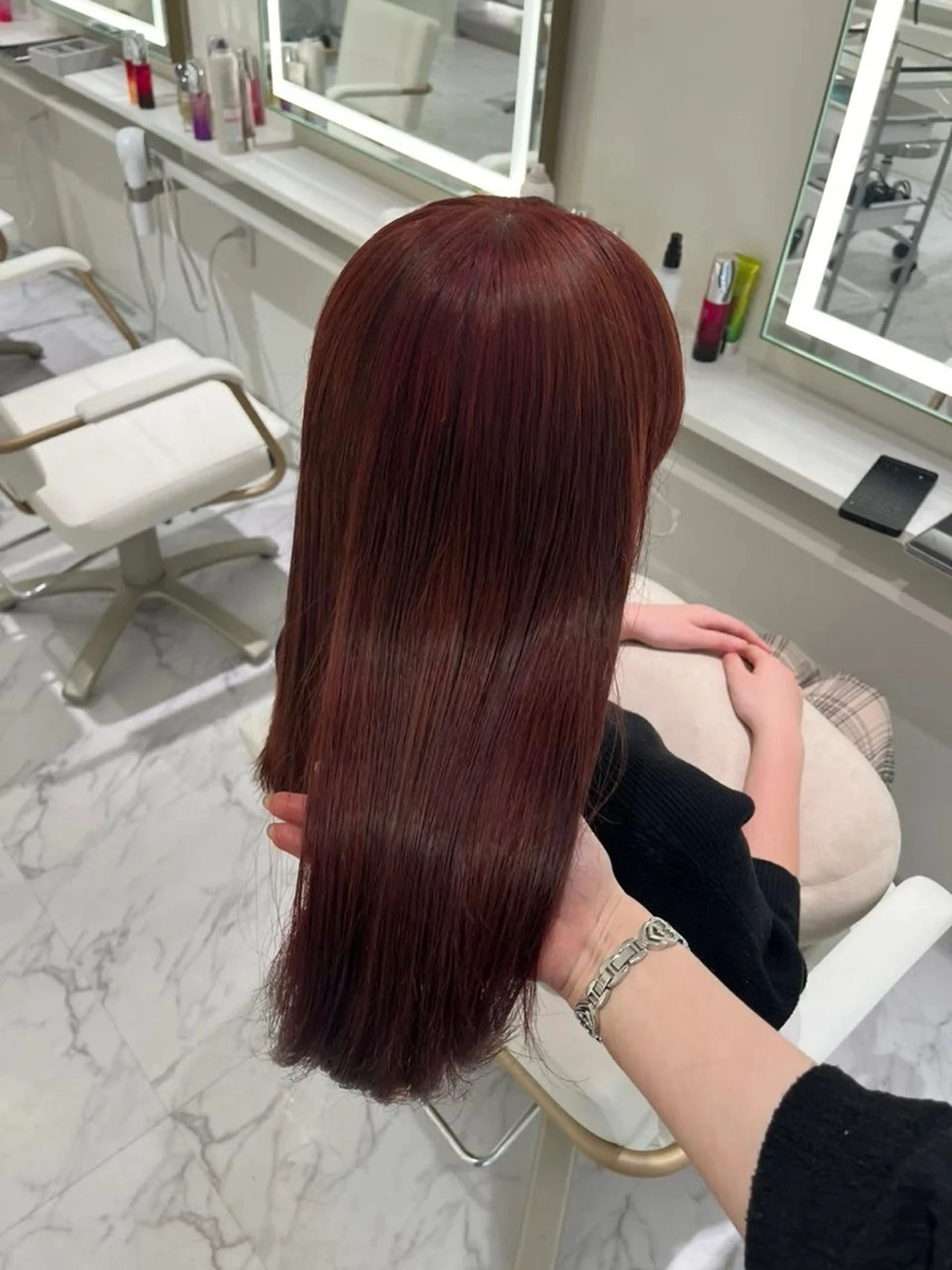 ロング ヘアカラー ParveMix /石田 佳澄🩶のヘアスタイル