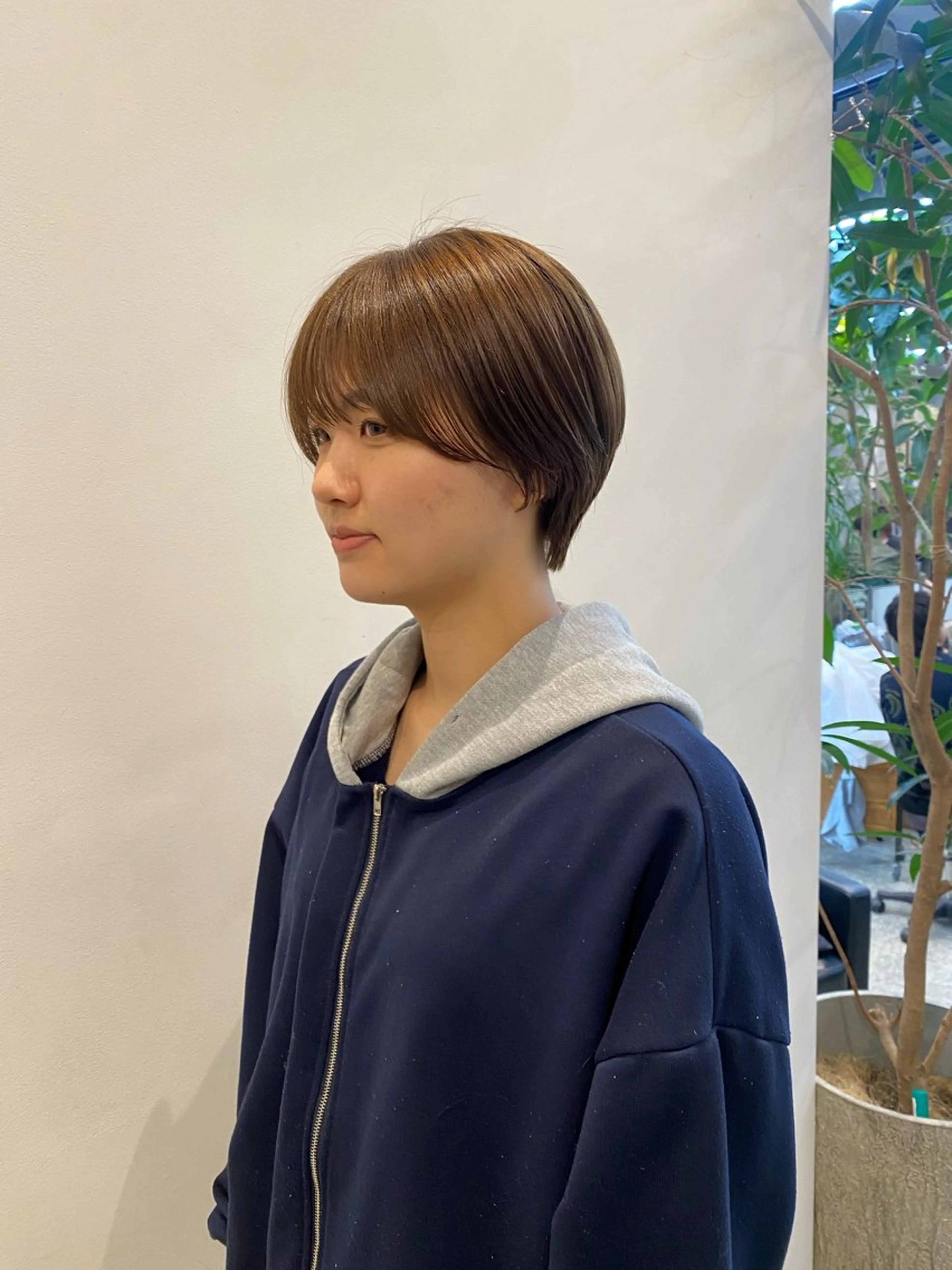 ショート カラー yamashita moekaのヘアスタイル