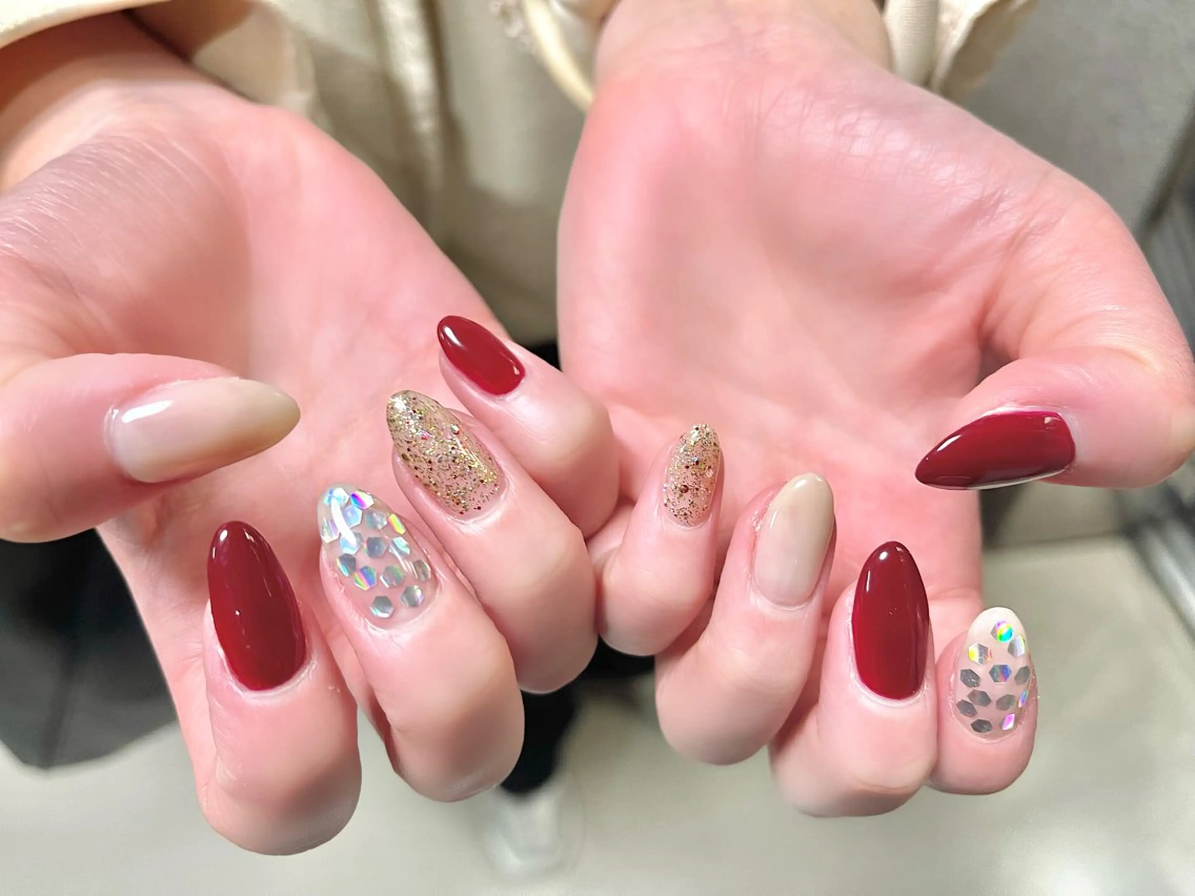 ネイル ハンドネイル mieux HAZUKiのネイルデザイン