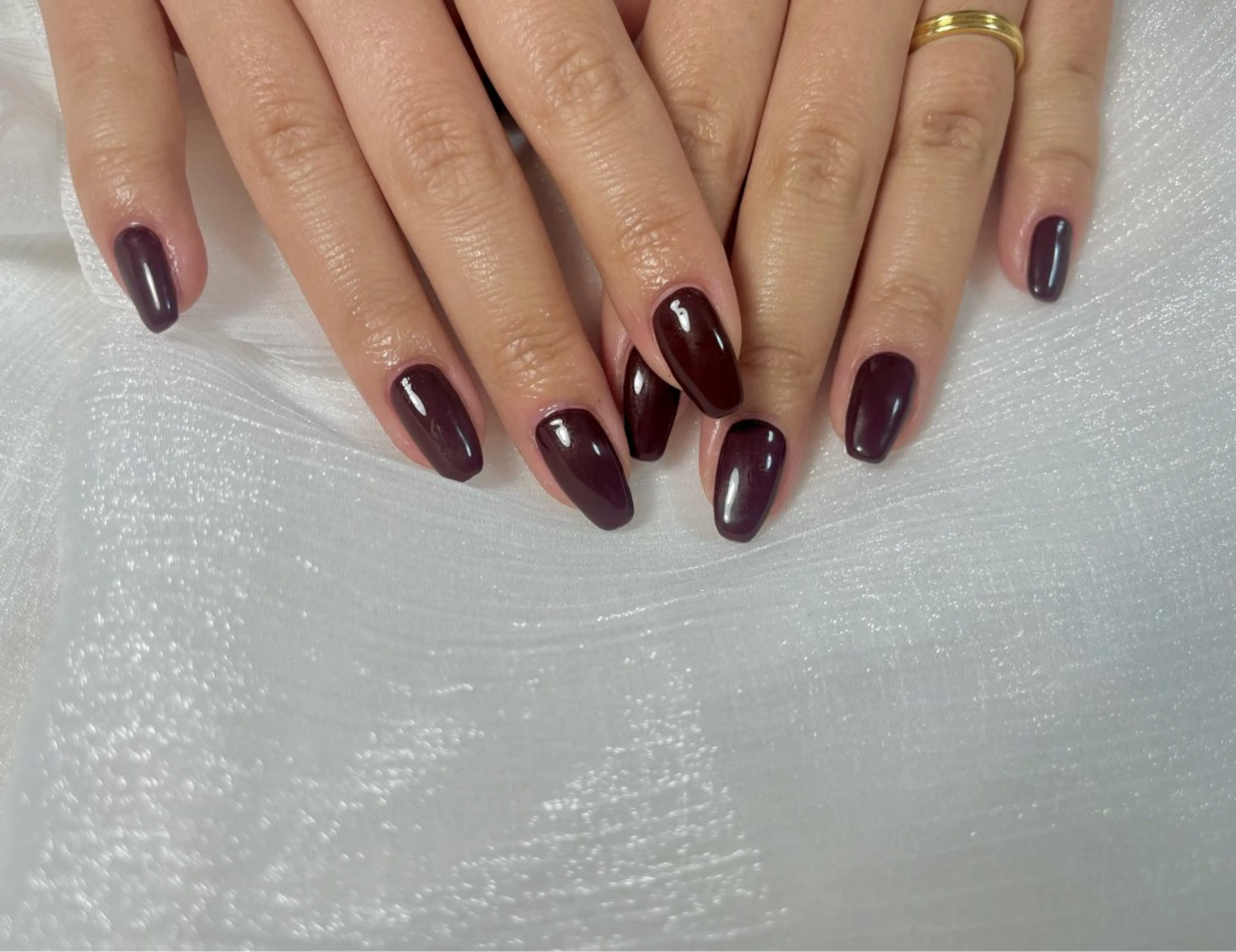 ネイル オーロラネイル ブルー フットネイル フレンチネイル ジェルネイル ハンドネイル kiki nail たまプラーザのネイルデザイン