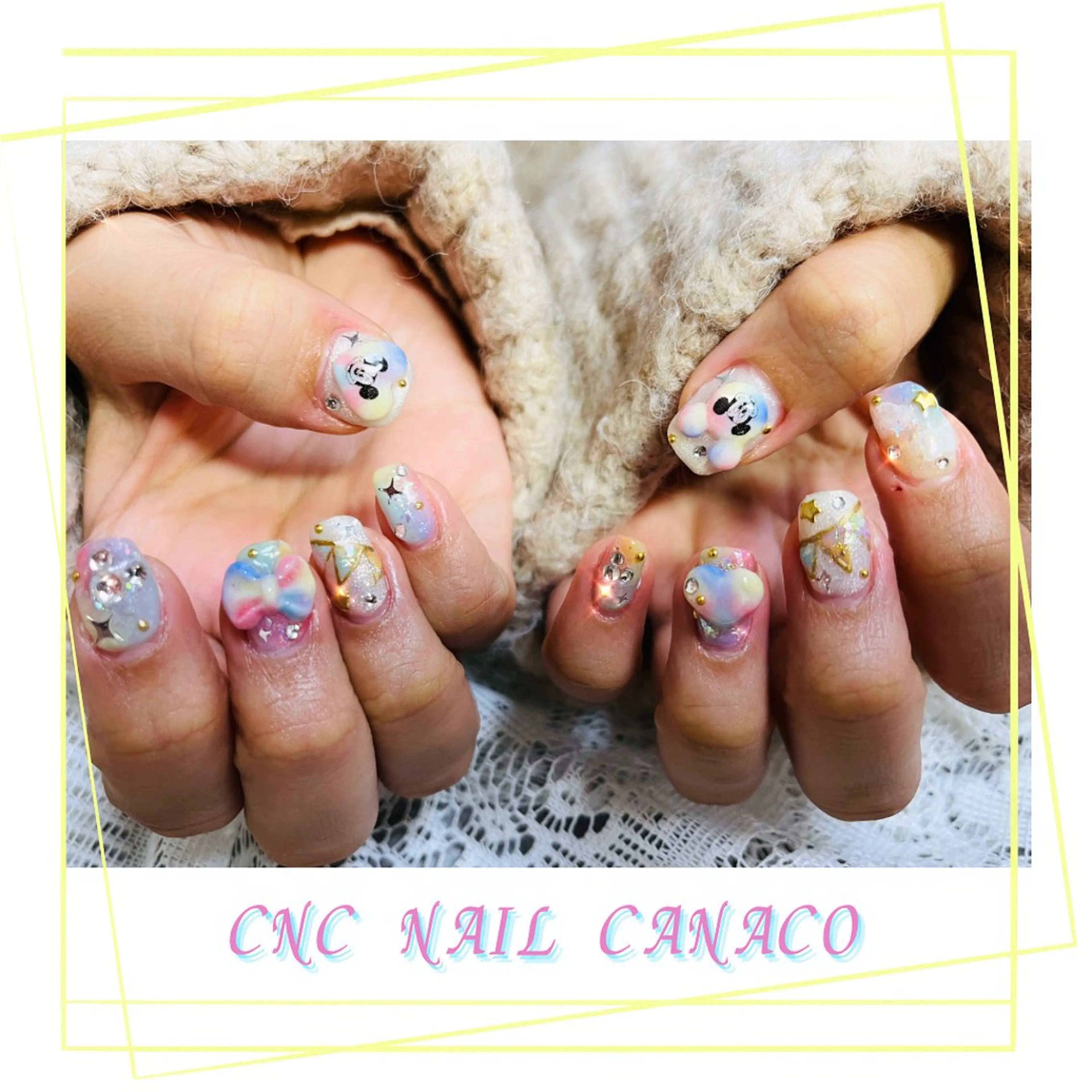 ネイル アートネイル メンズネイル 持ち込み パステルネイル ハンドネイル ハンドケア Felice所属・ベテランネイル cnc  nailのネイルデザイン