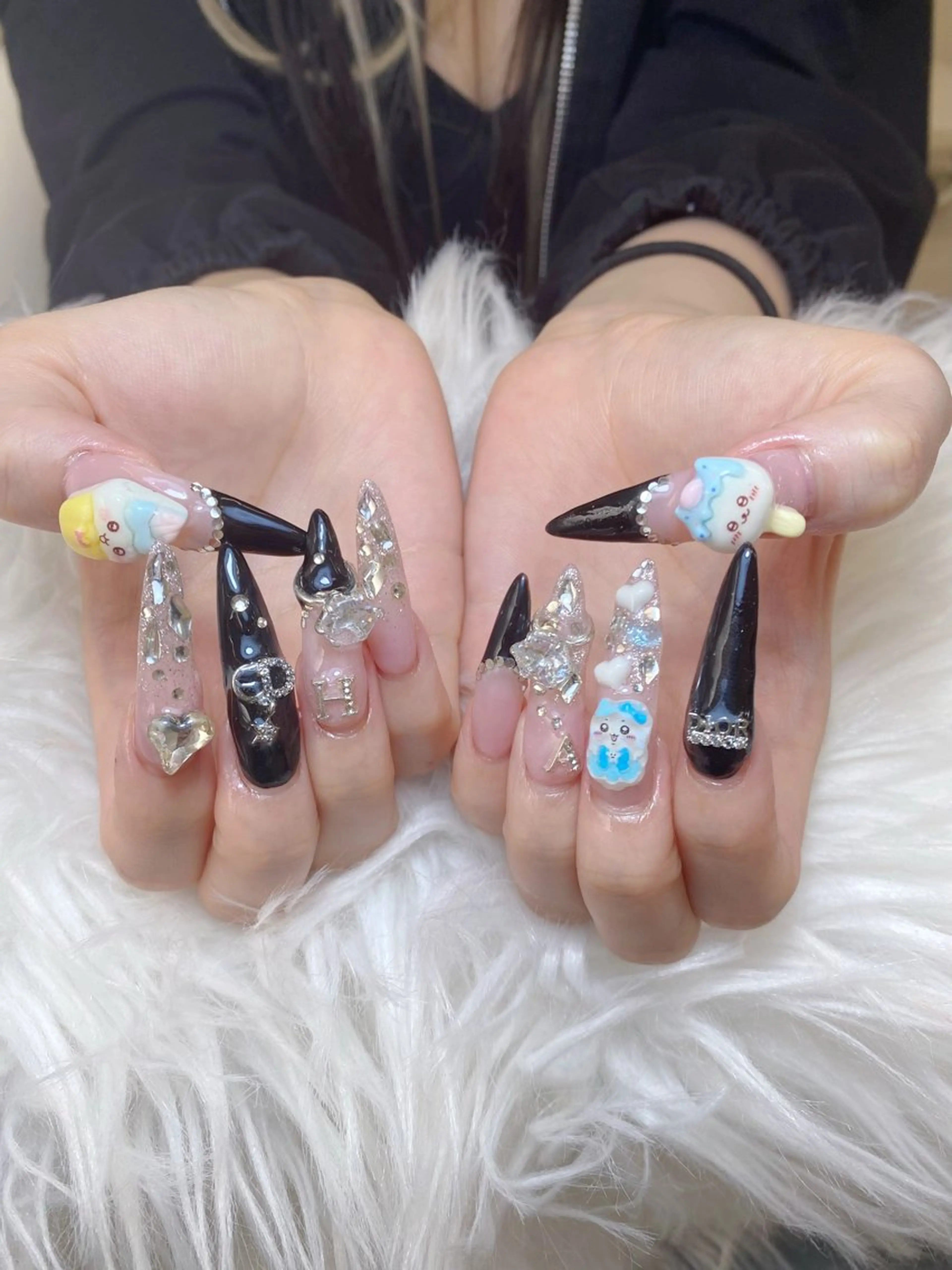 ネイル ハンドネイル ハンドケア Anh Nail 歌舞伎町のネイルデザイン