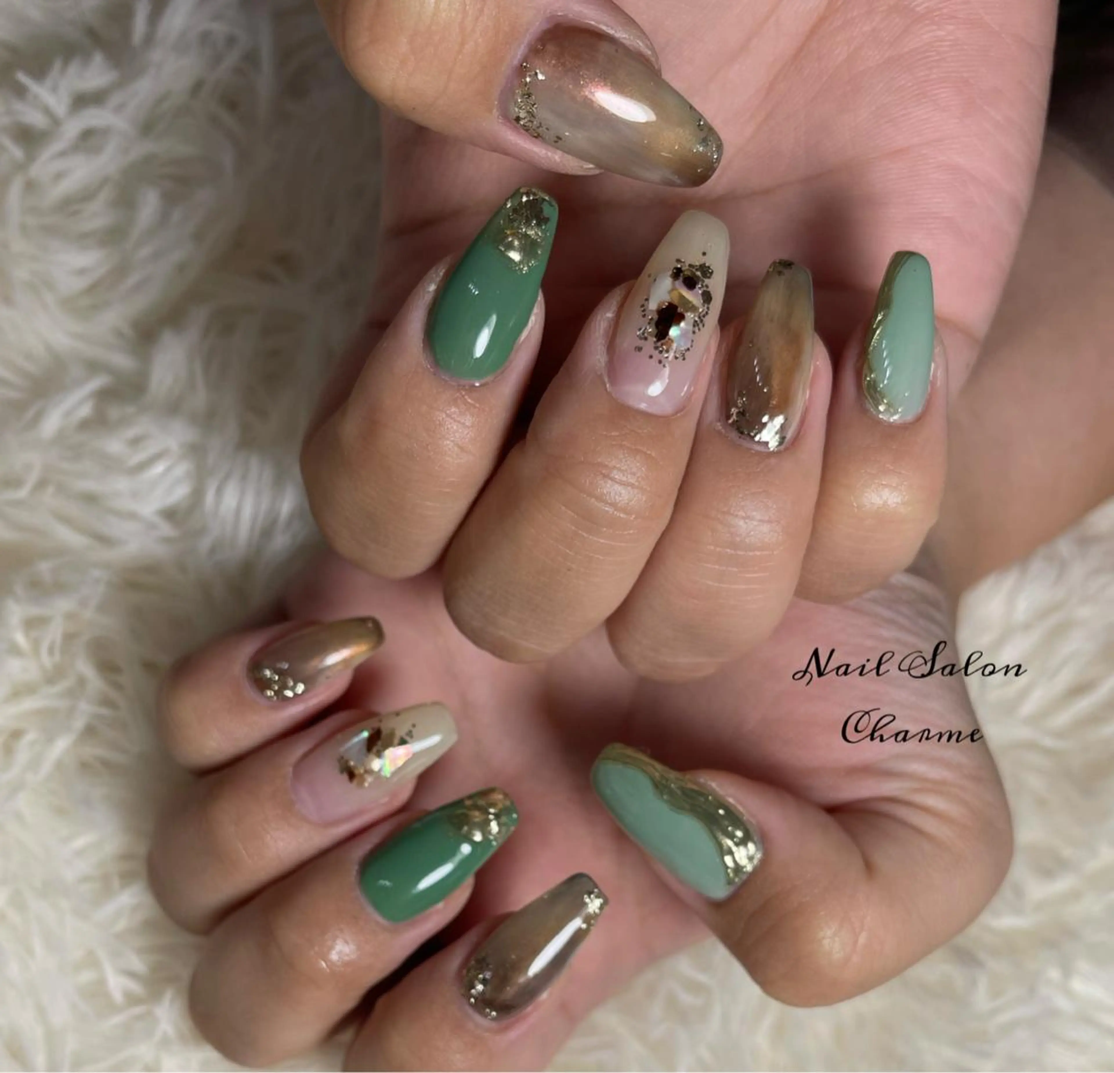 ネイル 夏ネイル NailSalon Charmeのネイルデザイン