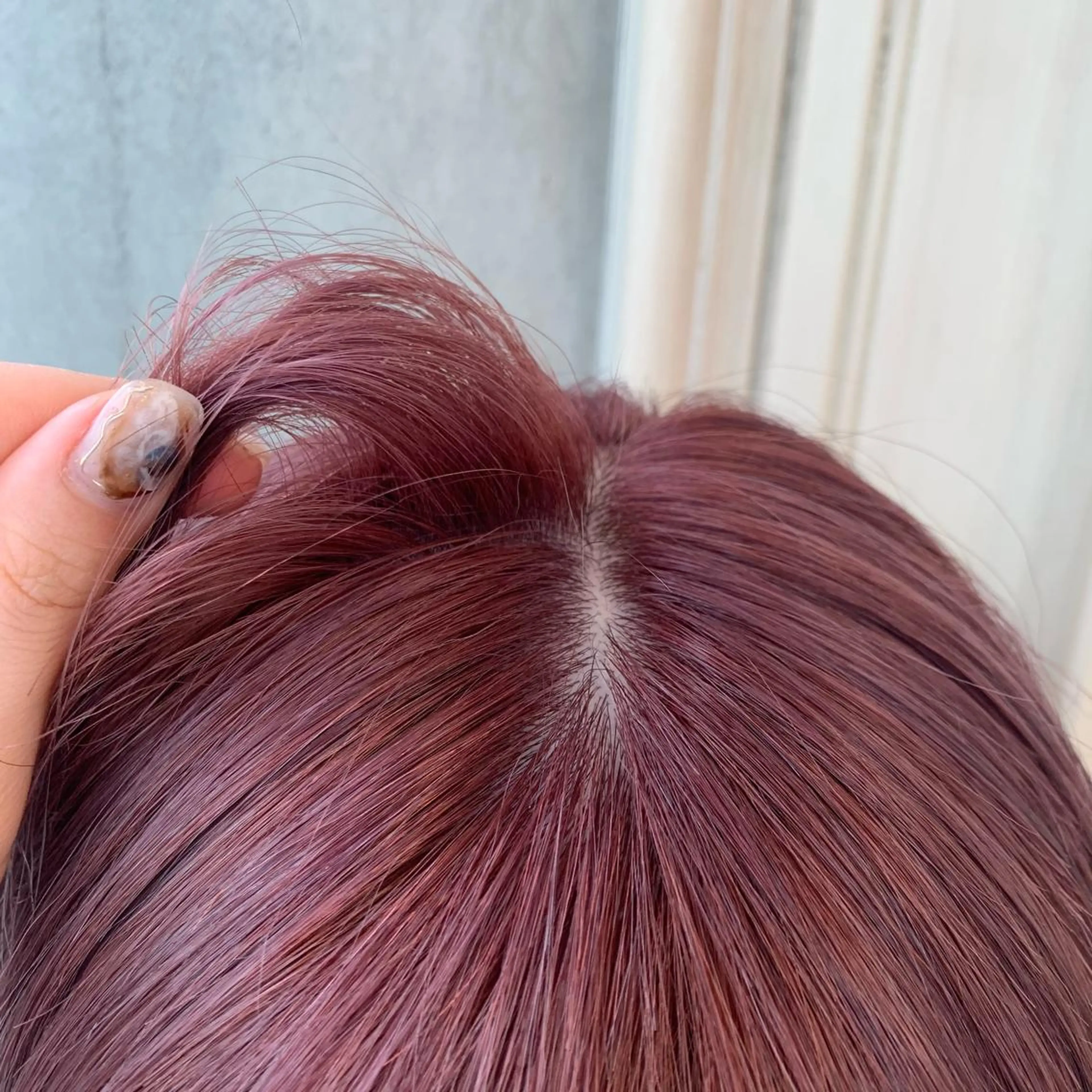 カラー ブリーチ ピンクカラー ヘアカラー SALOWIN川崎WEST店所属・🌷川崎/アレンジ/ 暖色ボブ/コトネ🌷のヘアスタイル