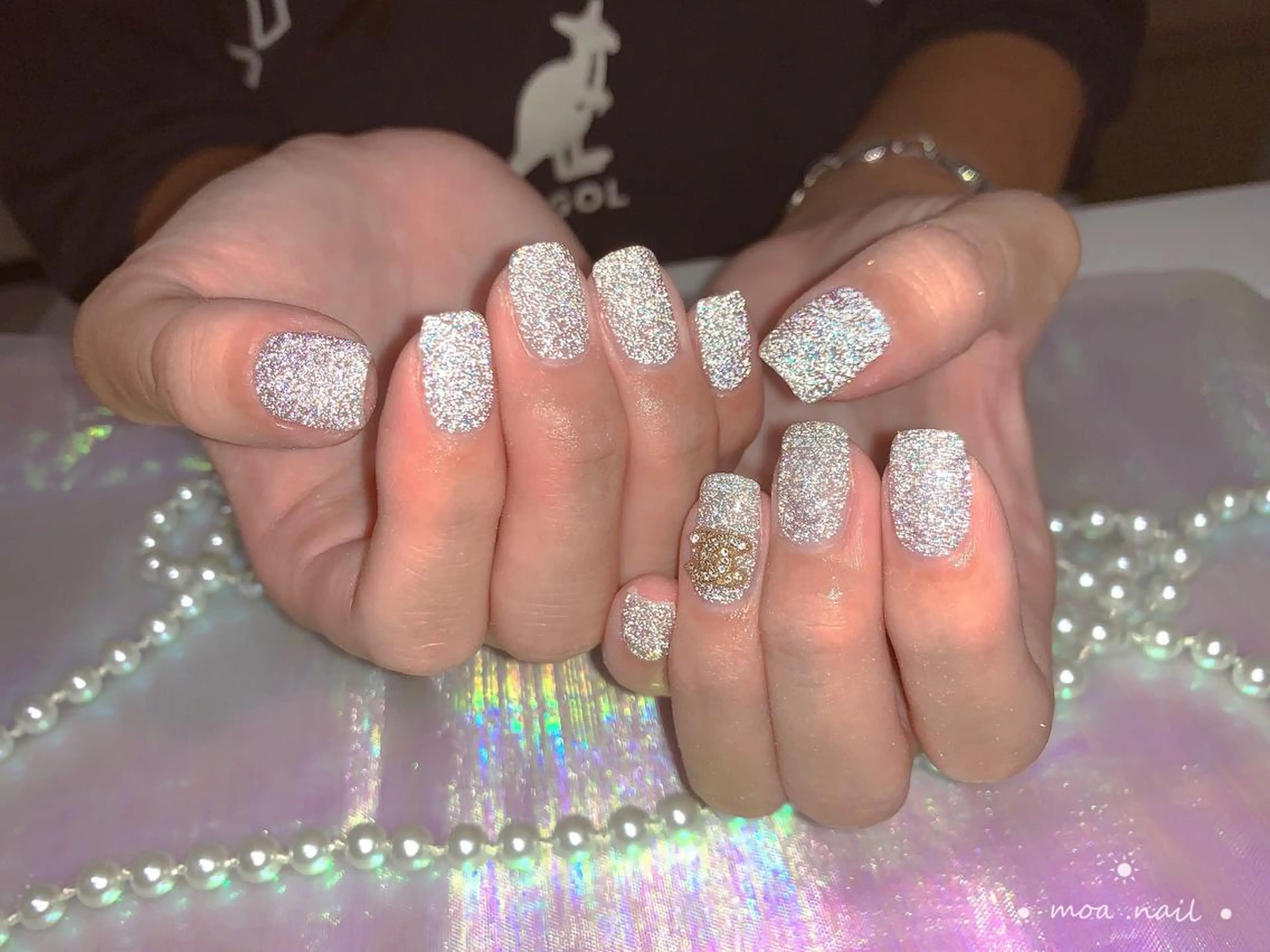 💫マグネットorフラッシュネイル💅💅の写真