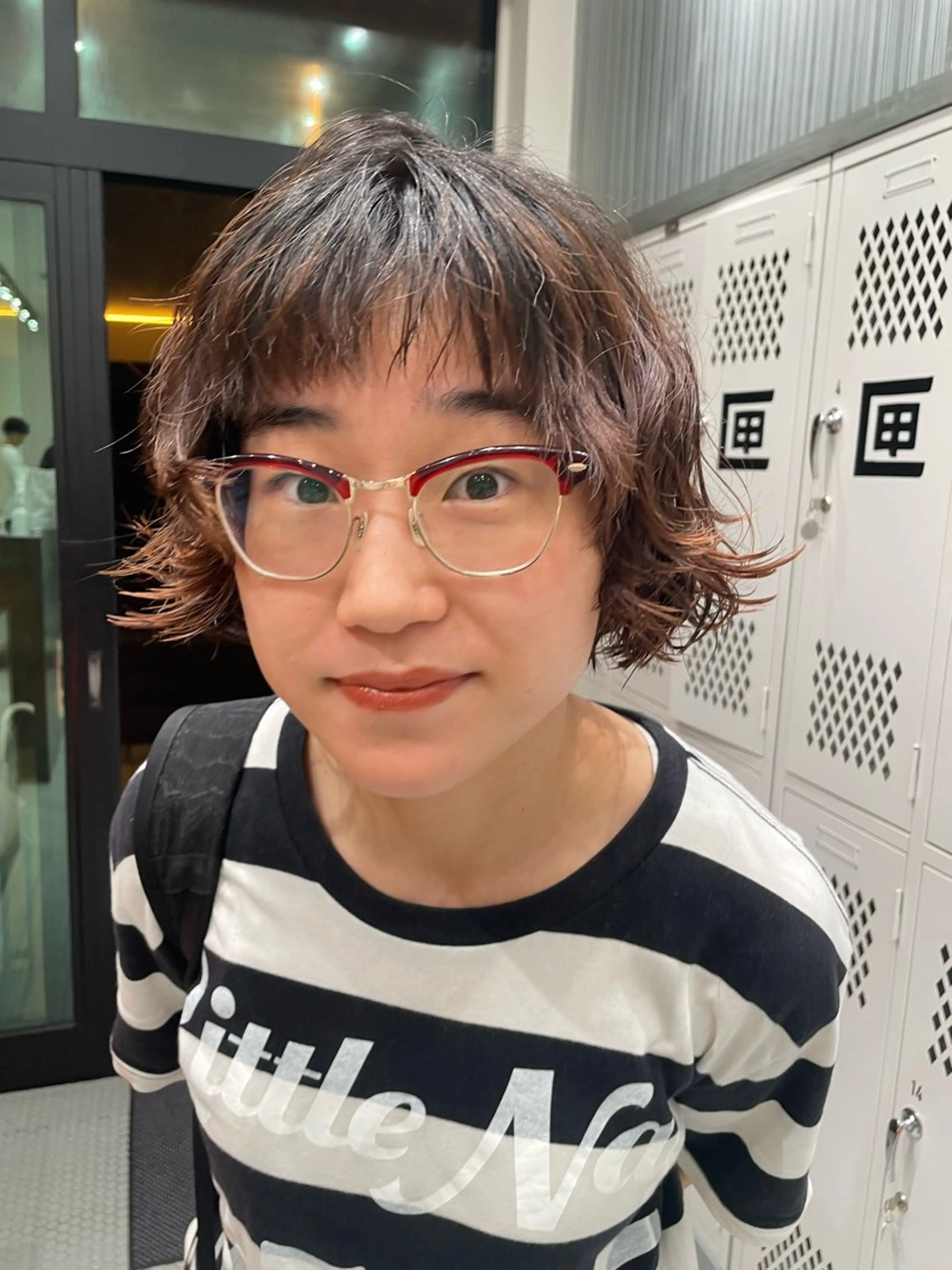 ミディアム パーマ カット パーマ fifth /鈴木あづさのヘアスタイル