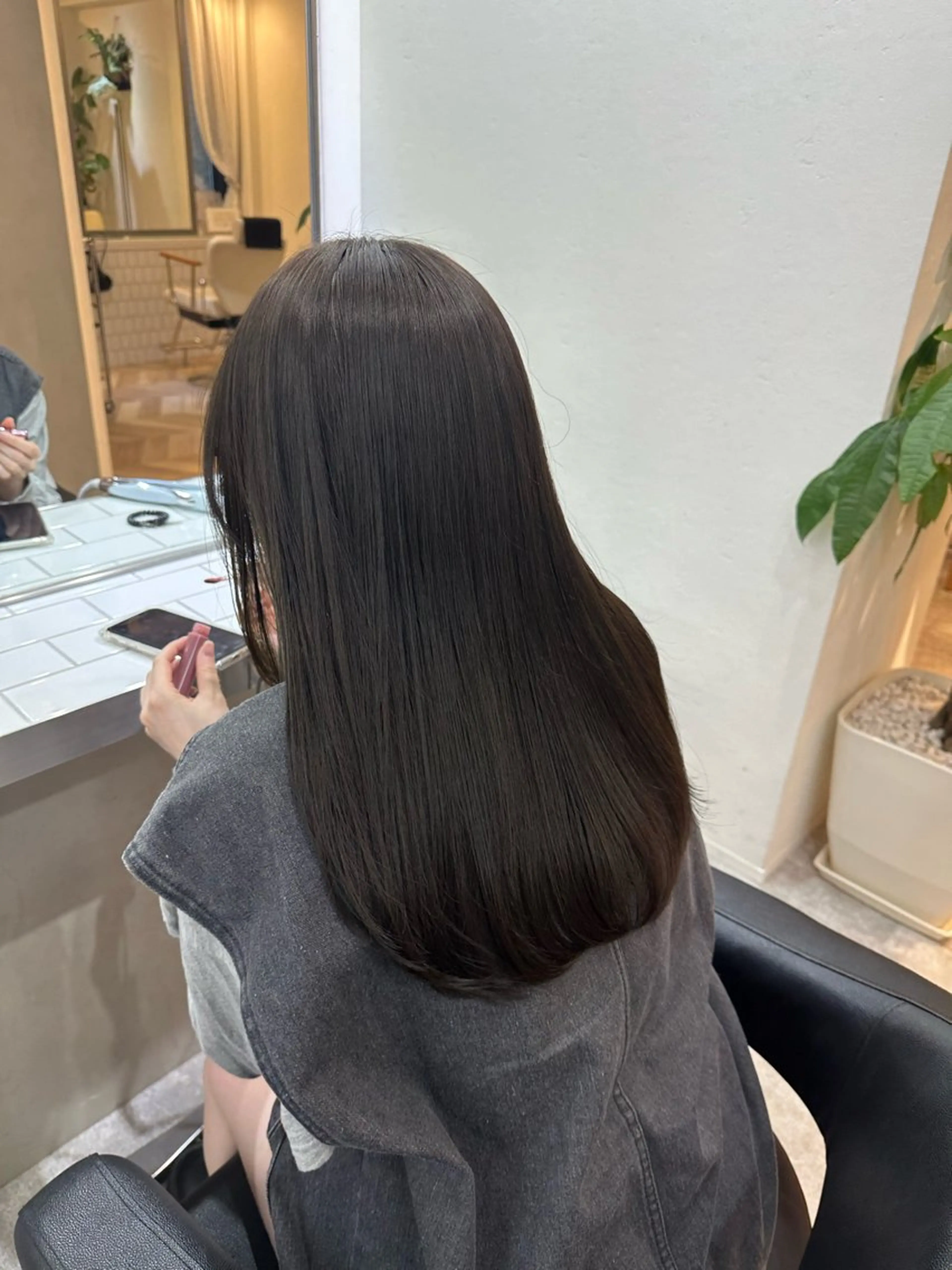 ロング カラー ヘアカラー 銀座 / シマムラミホのヘアスタイル
