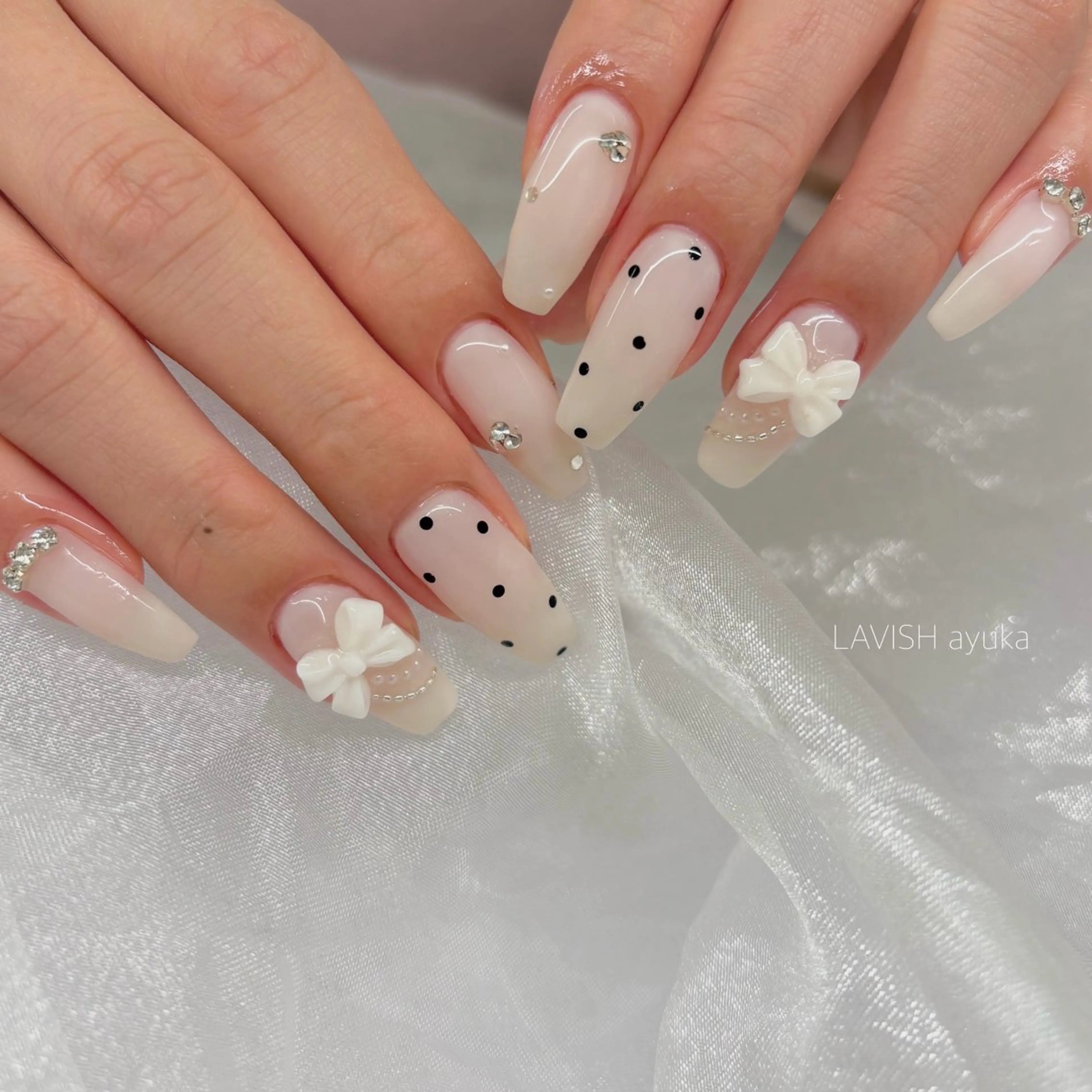 【𝙷𝚊𝚗𝚍】アート10本(当店5週間以内オフあり)の写真