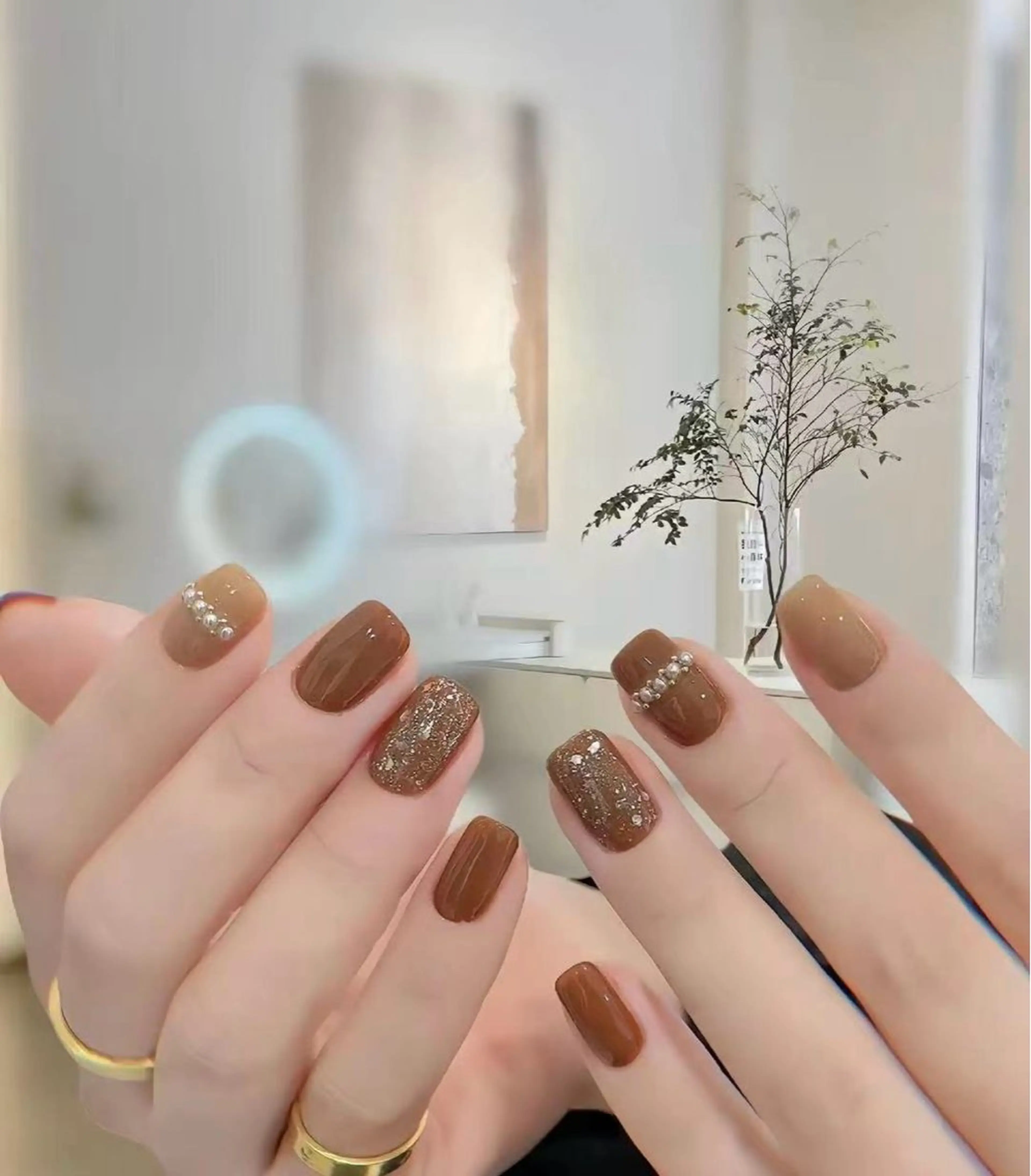 ネイル ✿は✿ぴ ✿ね✿す✿のネイルデザイン