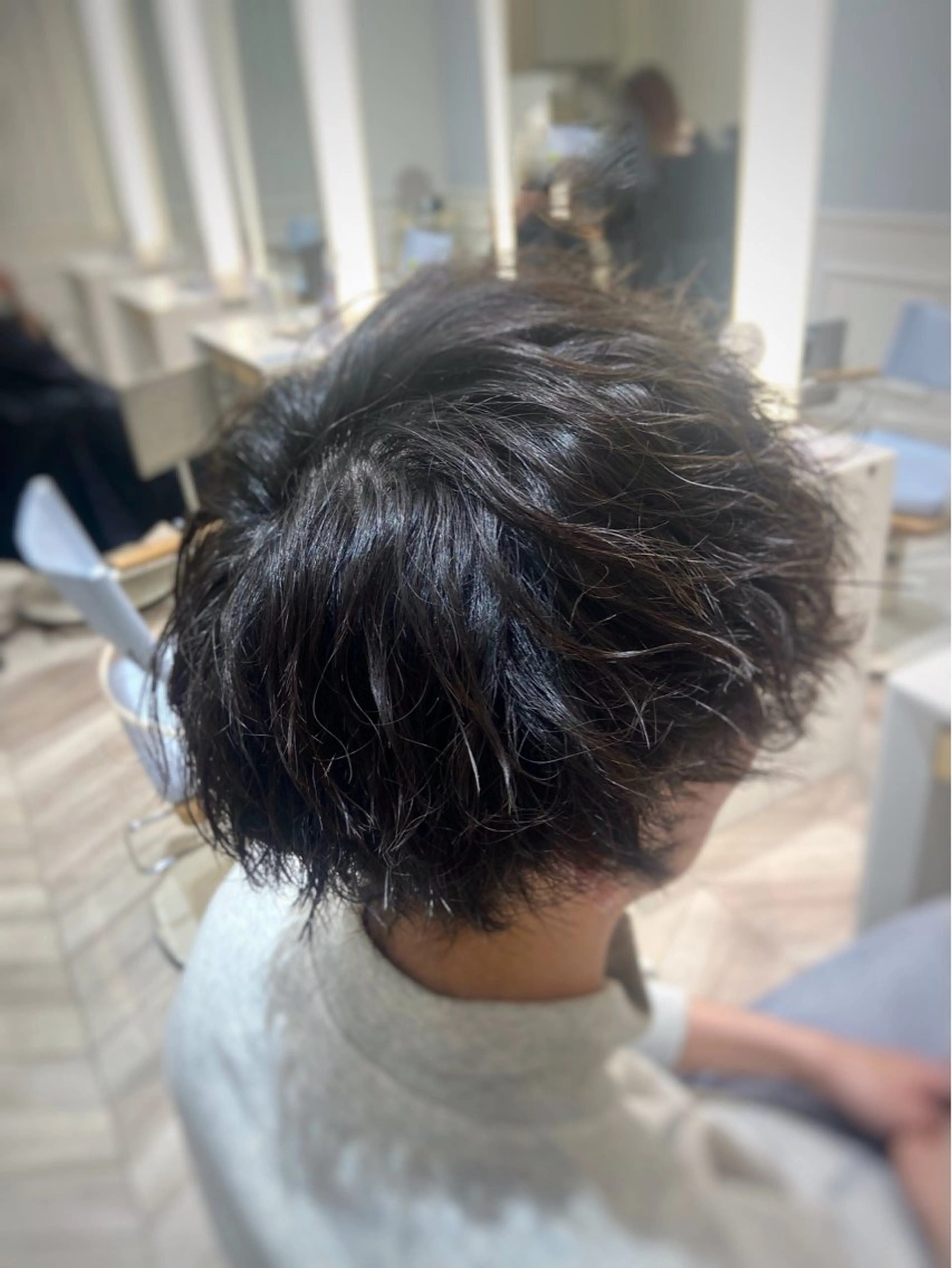 ミディアム ミディアムパーマ カット パーマ 垢抜け/似合わせ✨ モテ髪/井谷拓馬のヘアスタイル