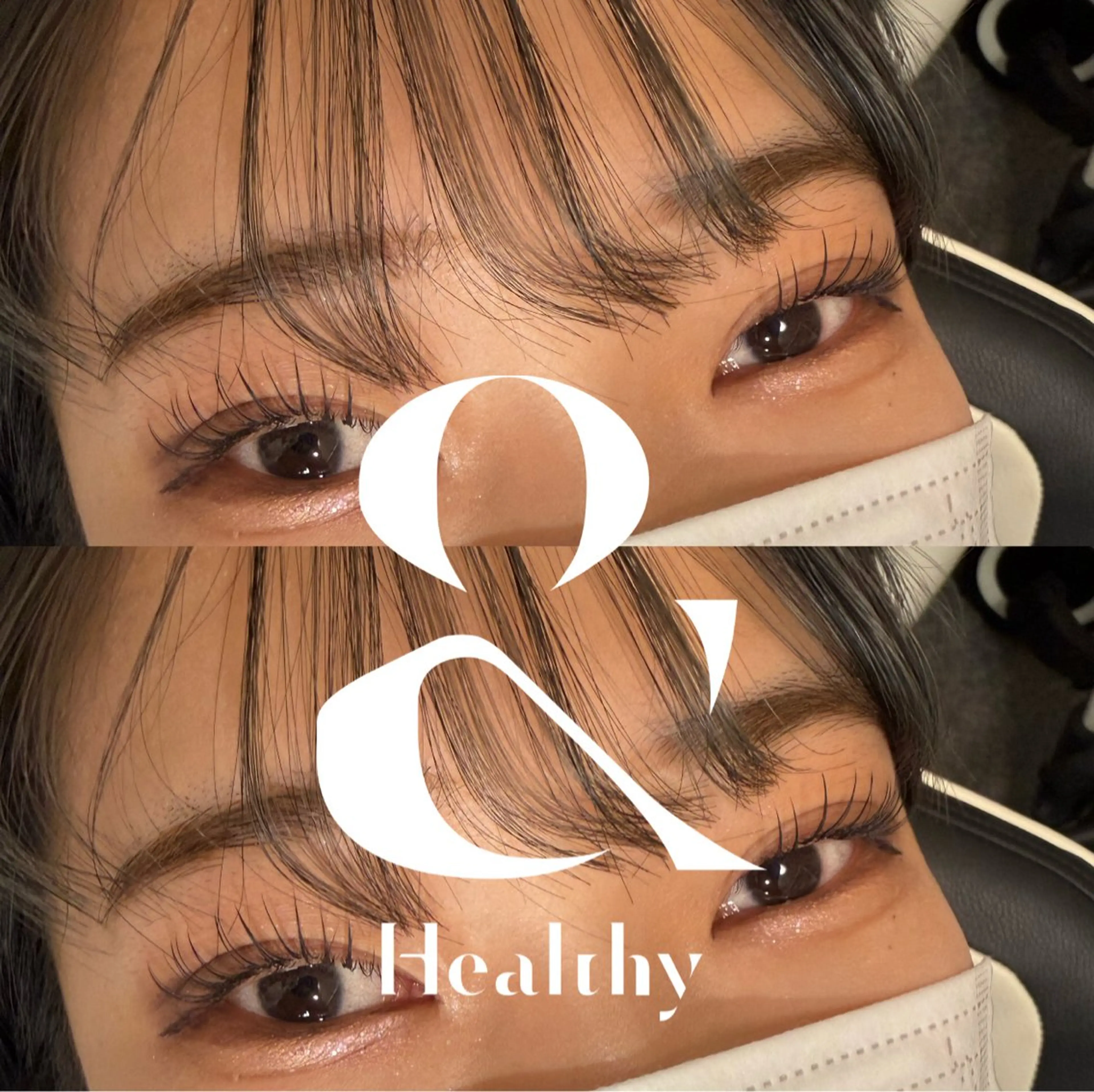 【 &Healthy🤍アンドヘルシー エクステ120本＋パーマ 】コーティング込の写真