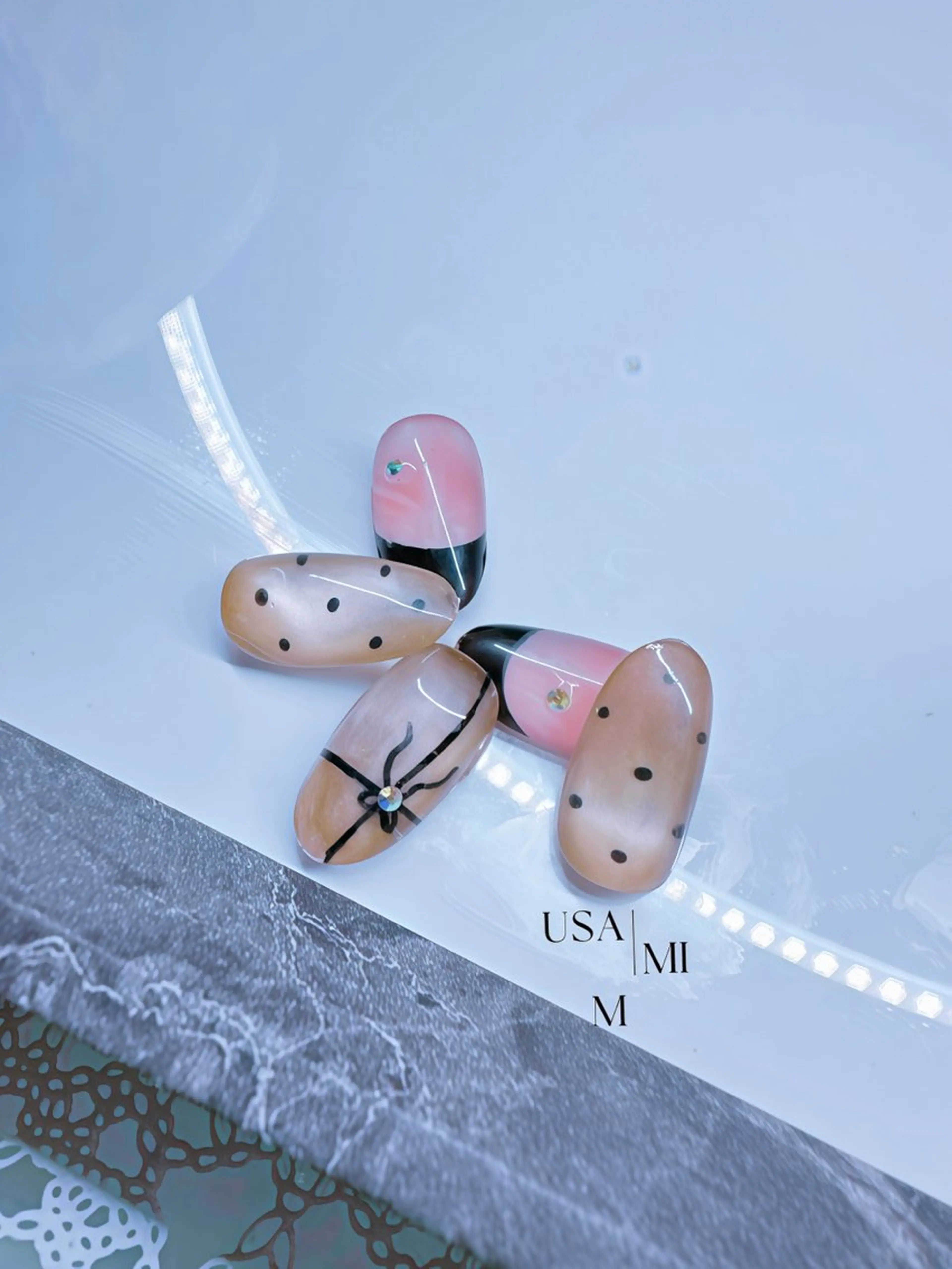 ネイル ハンドネイル USAMiMi 🐰💕のネイルデザイン