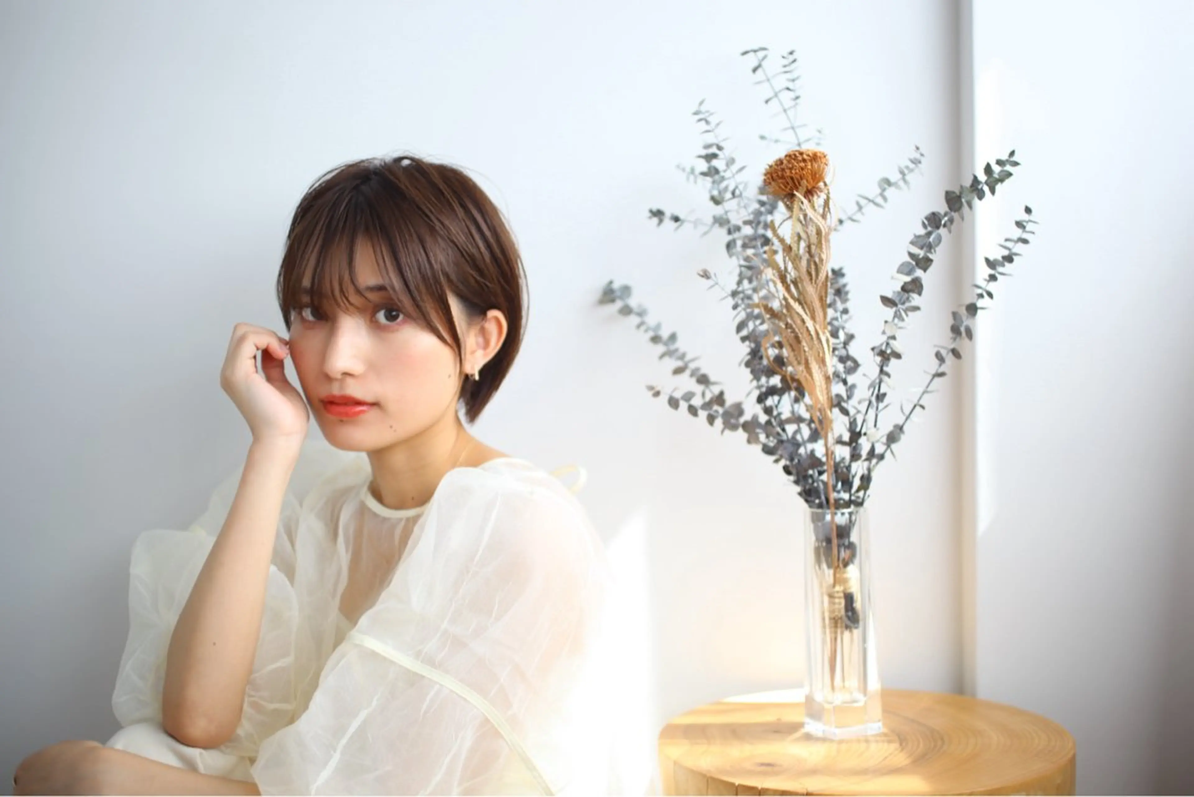 ショート ショートヘア 🌙縮毛矯正/艶髪/ Ryoka🌙のヘアスタイル