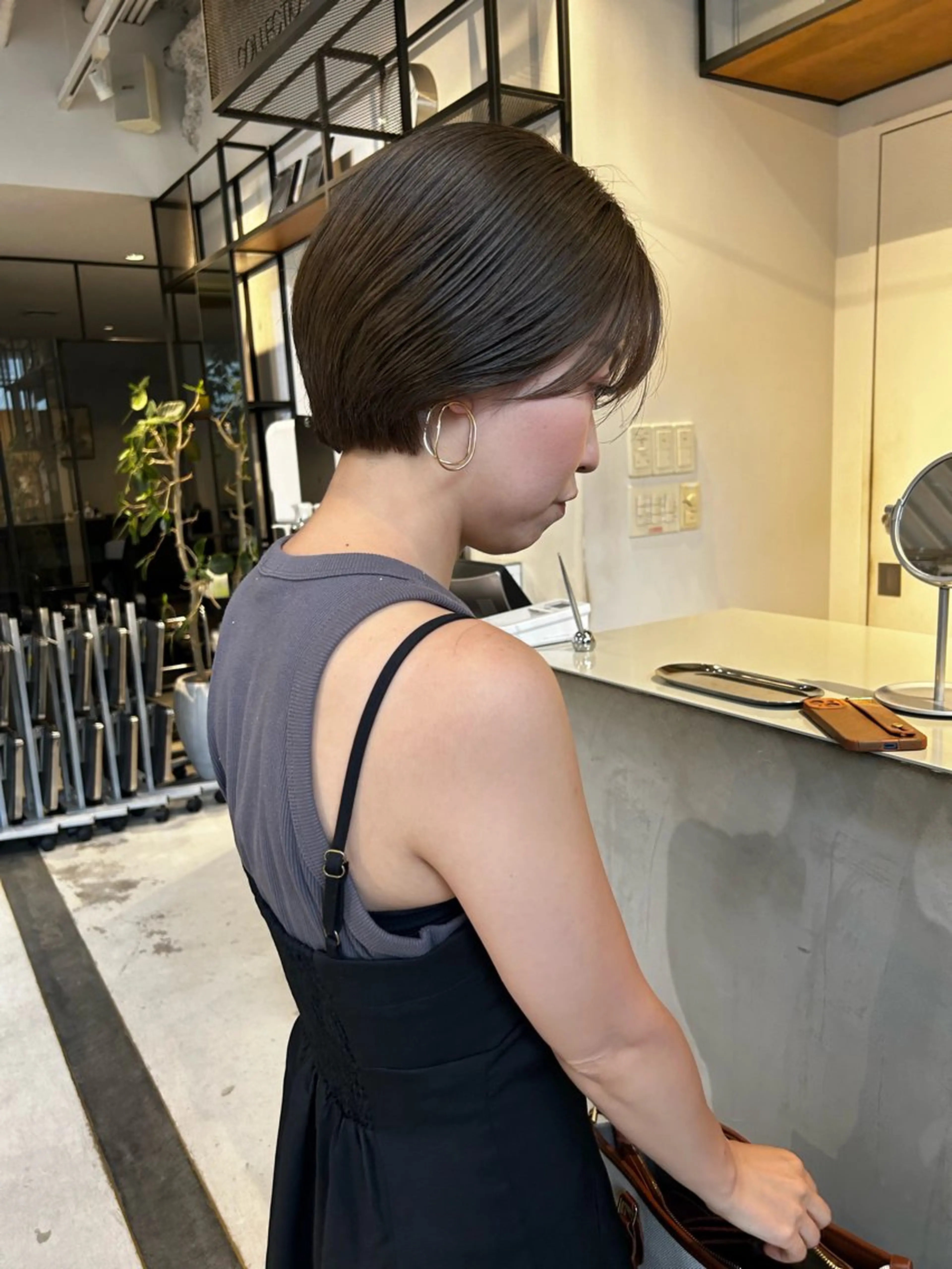 ショート 津葉井 麗奈のヘアスタイル