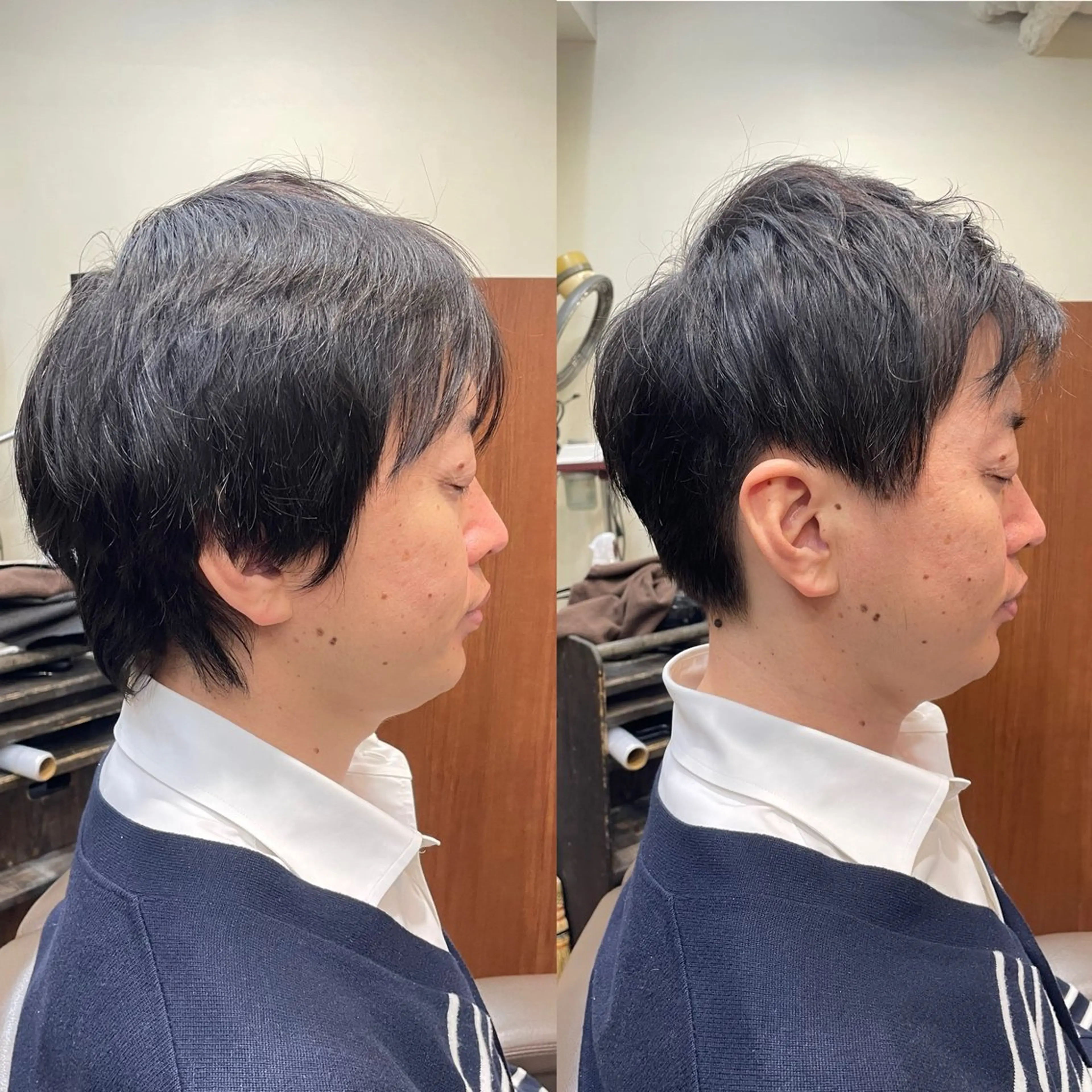 ショート メンズ トレサンパ所属・💈トレサンパ 💈金山駅✂︎愛実のヘアスタイル