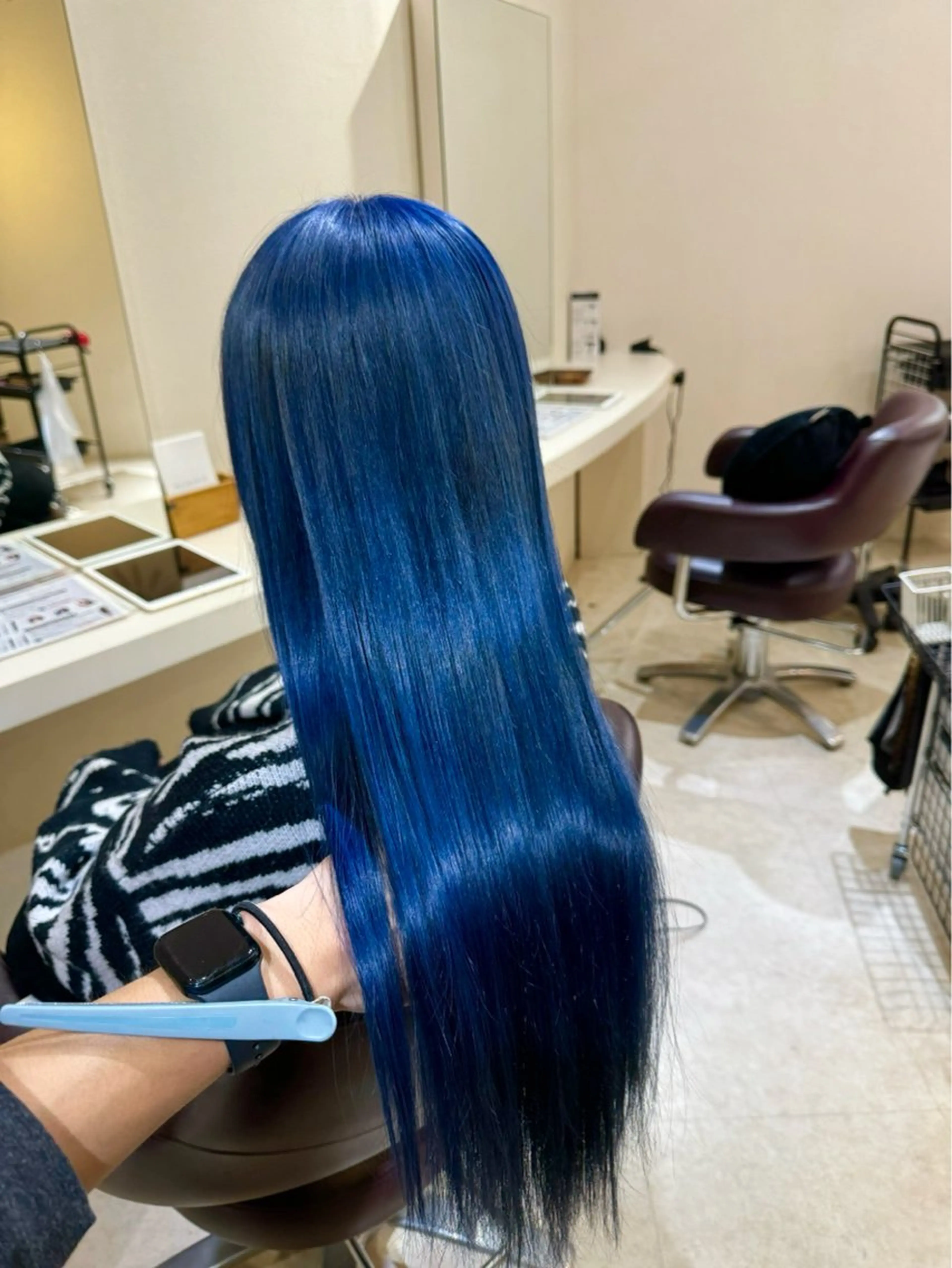 ロング カラー ブリーチ ケアブリーチ デザインカラー ハイトーンカラー インナーカラー GISEL 小倉のヘアスタイル